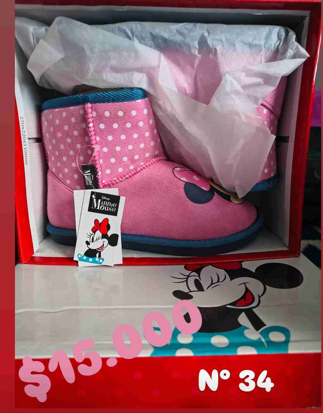Botas de casa Minnie Mouse - miniatura 2