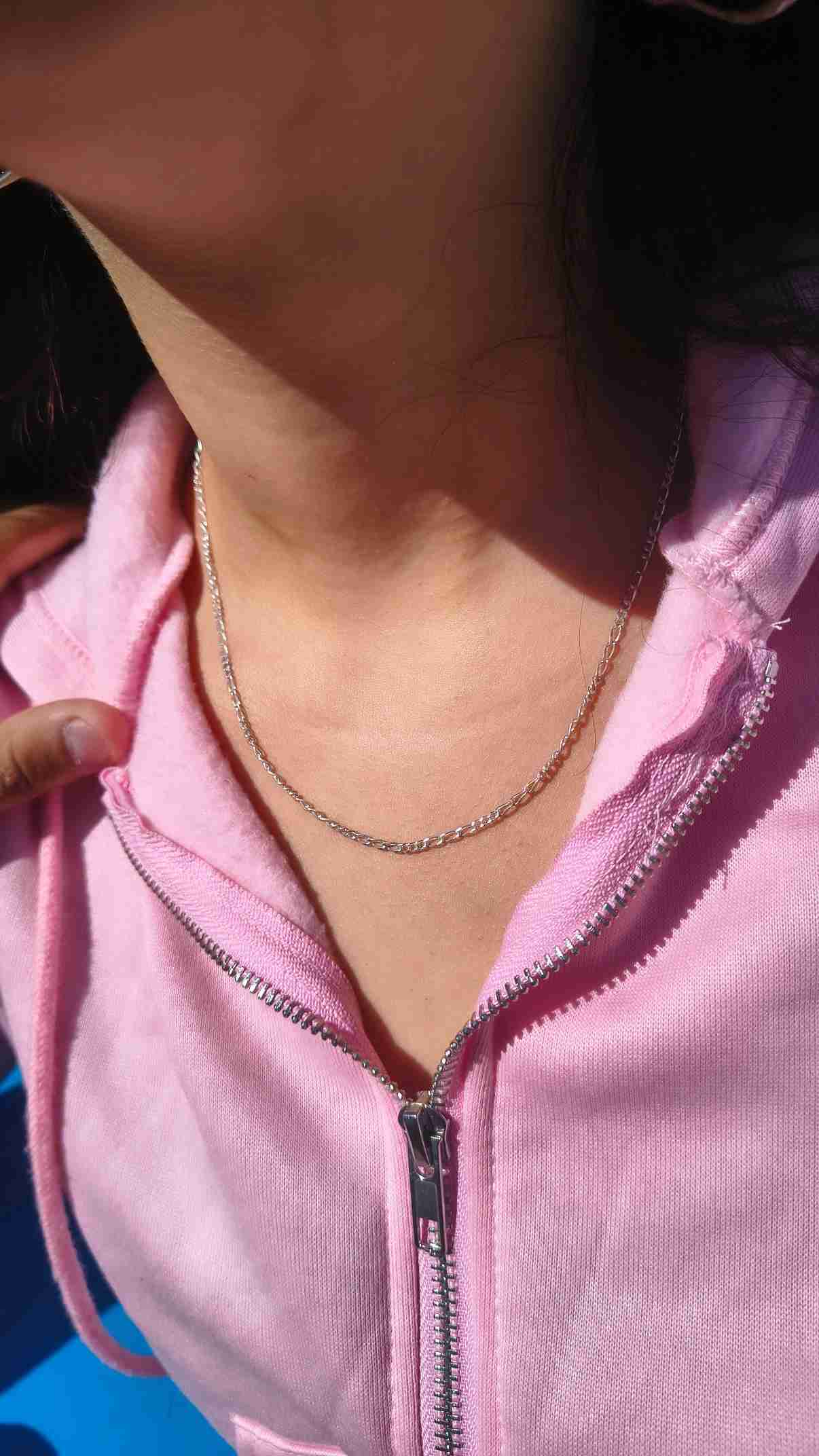 Cadena de plata elegante - miniatura 2