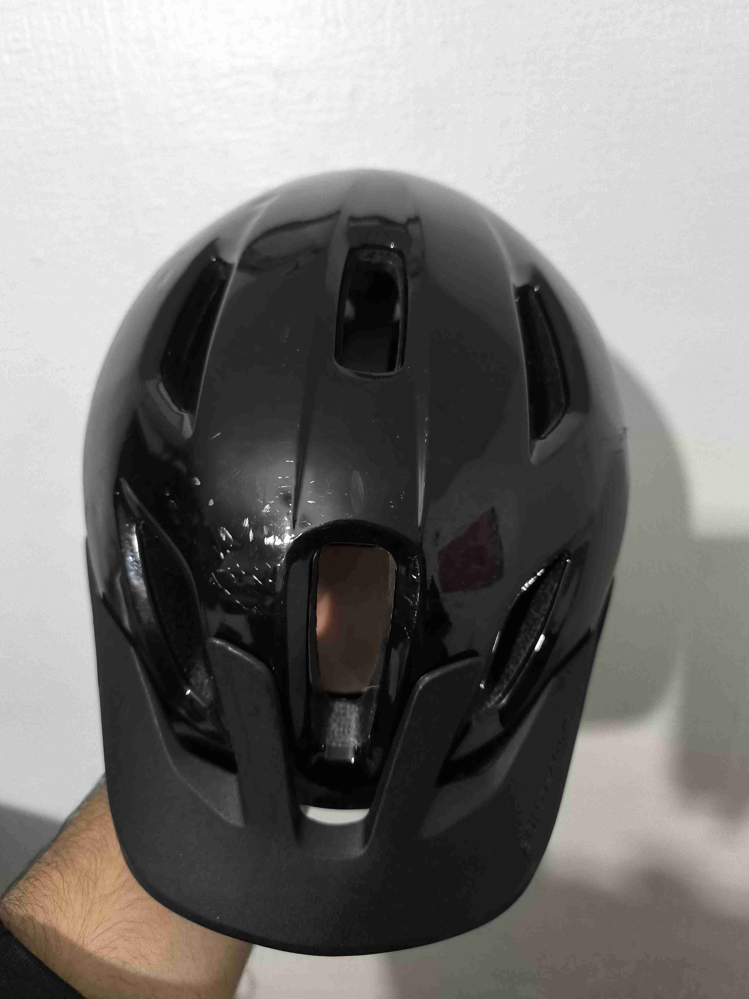 Casco negro Bontrager para ciclismo - miniatura 3