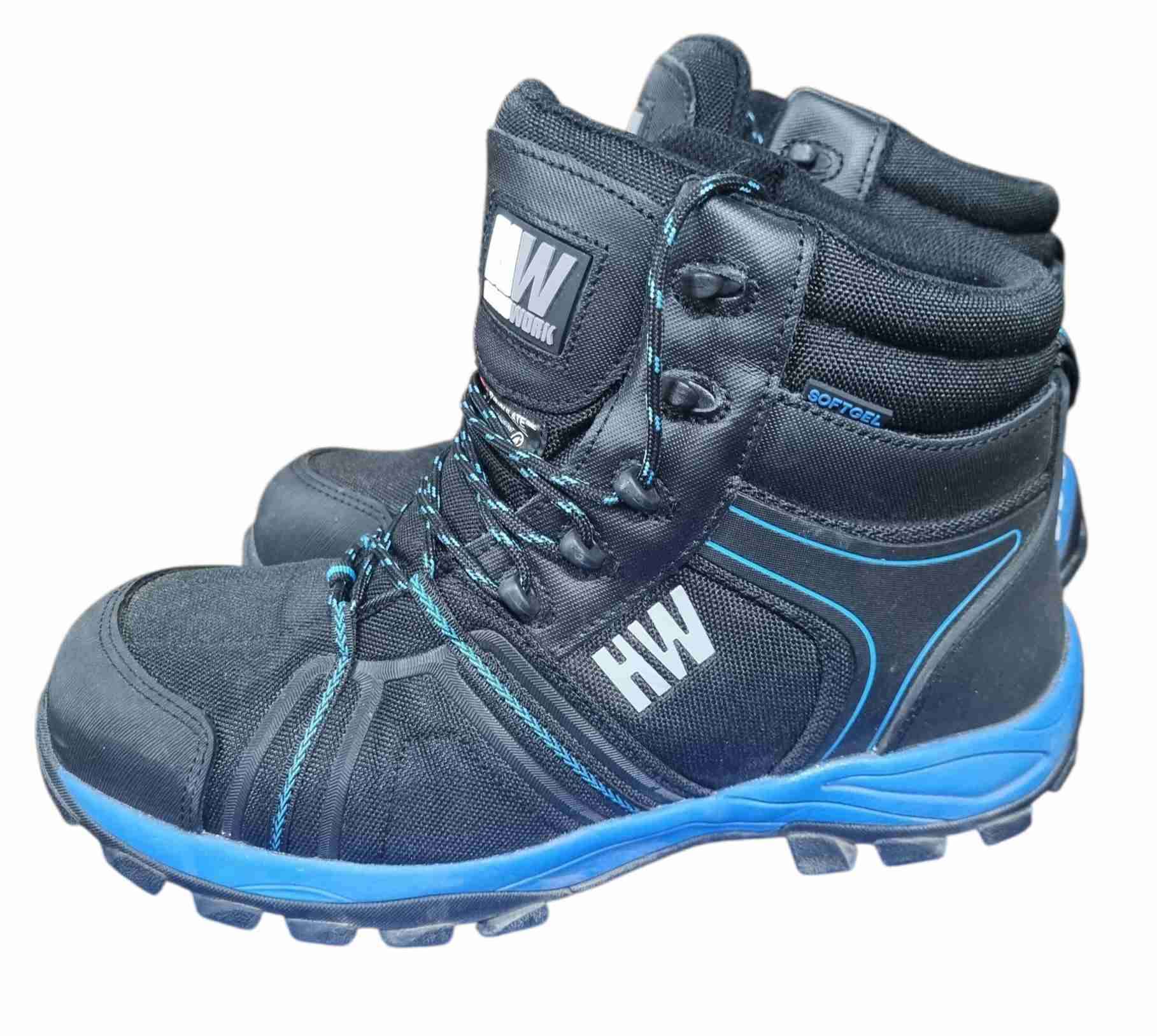 Botas de seguridad negras HW Work - miniatura 2