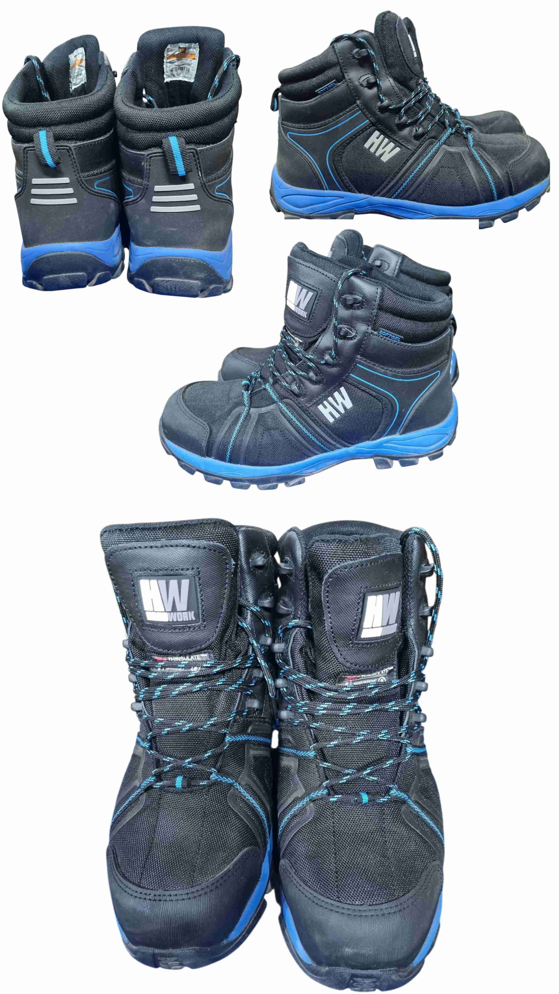 Botas de seguridad negras HW Work - miniatura 5