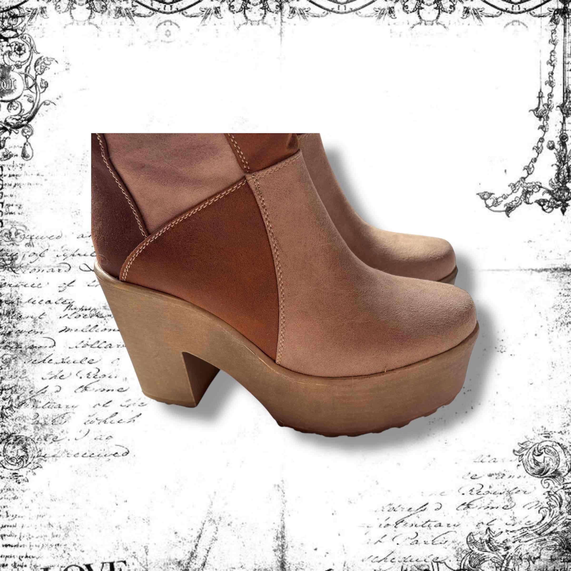 Botines de cuero marrones - miniatura 2