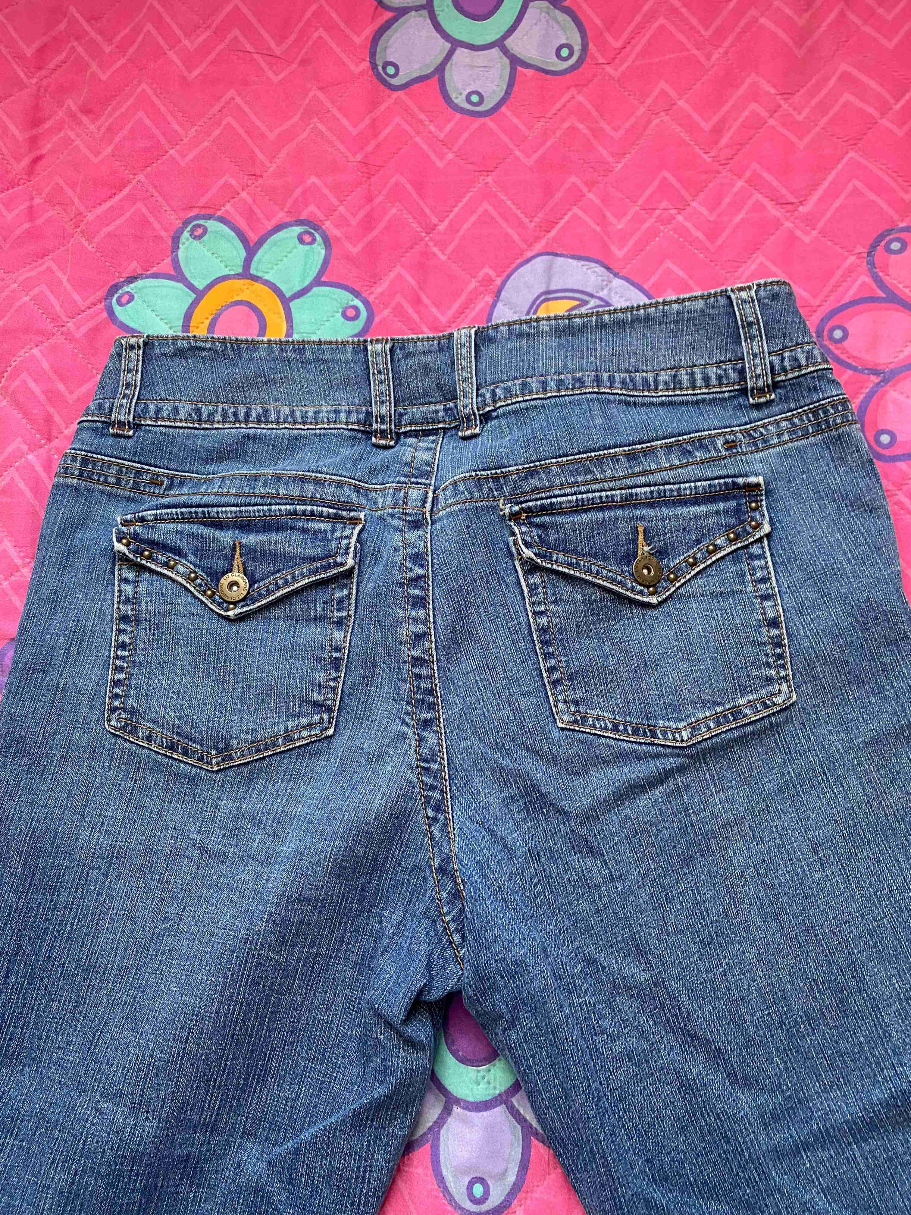 Jeans azul acampanado - miniatura 2