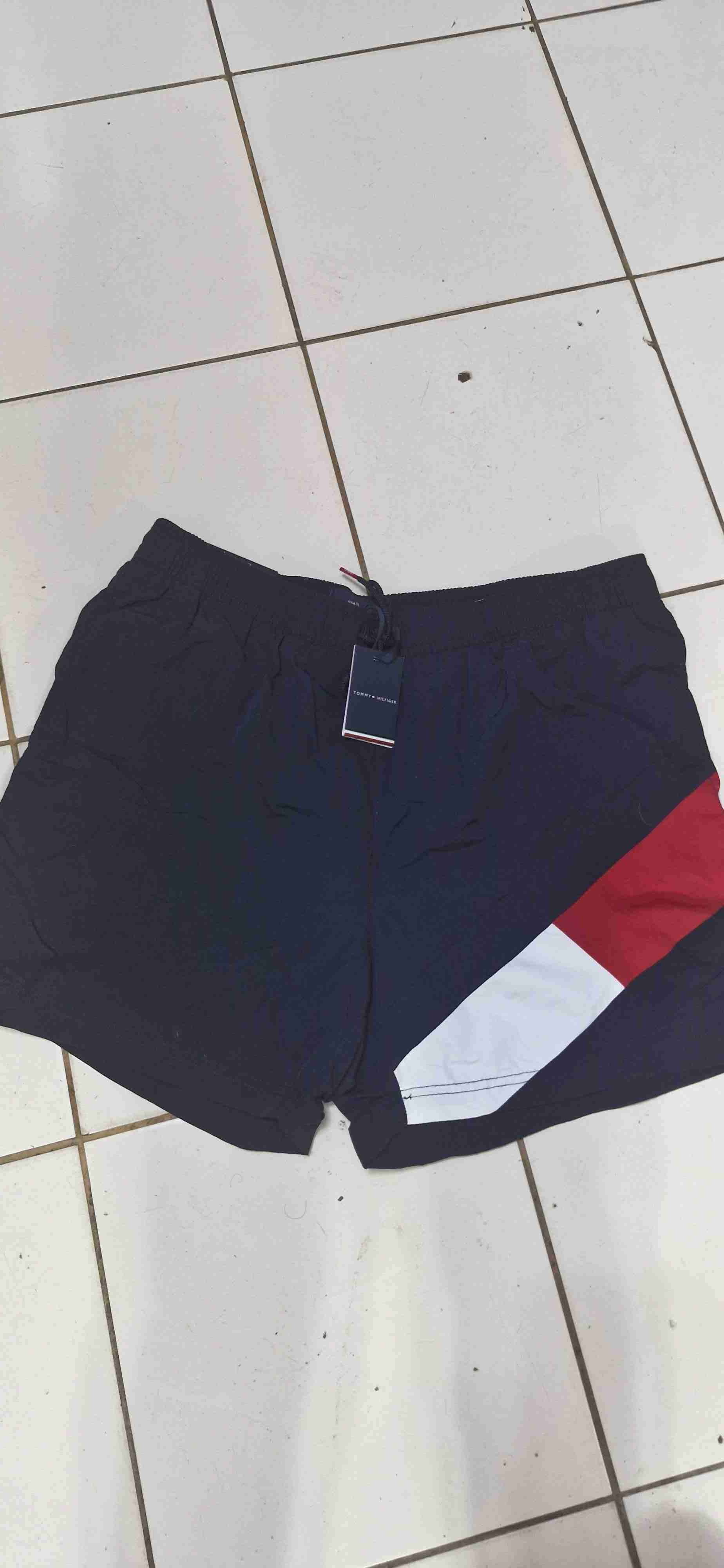 Short de baño azul y rojo - miniatura 2