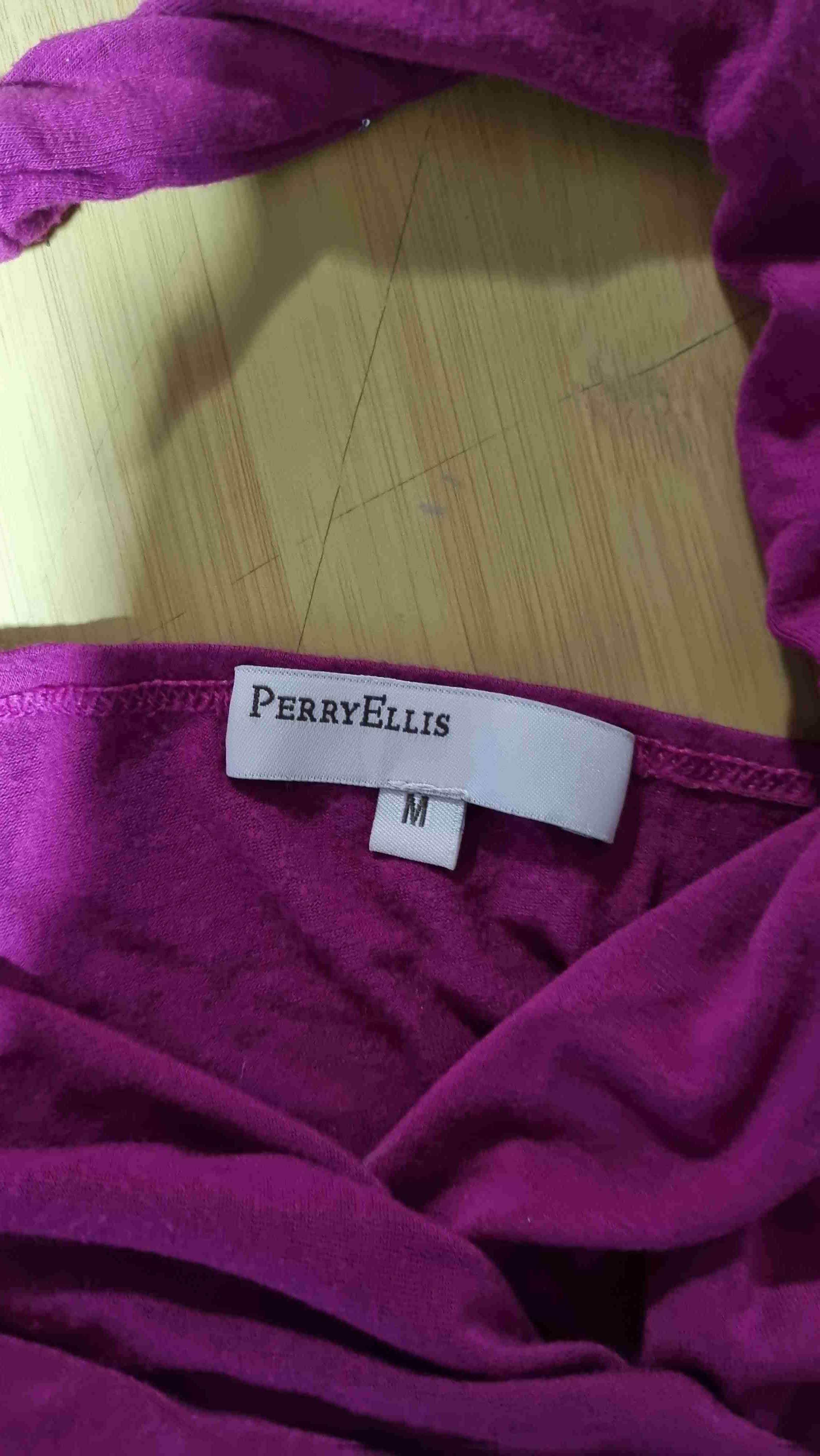 Polera Perry Ellis morada - miniatura 3