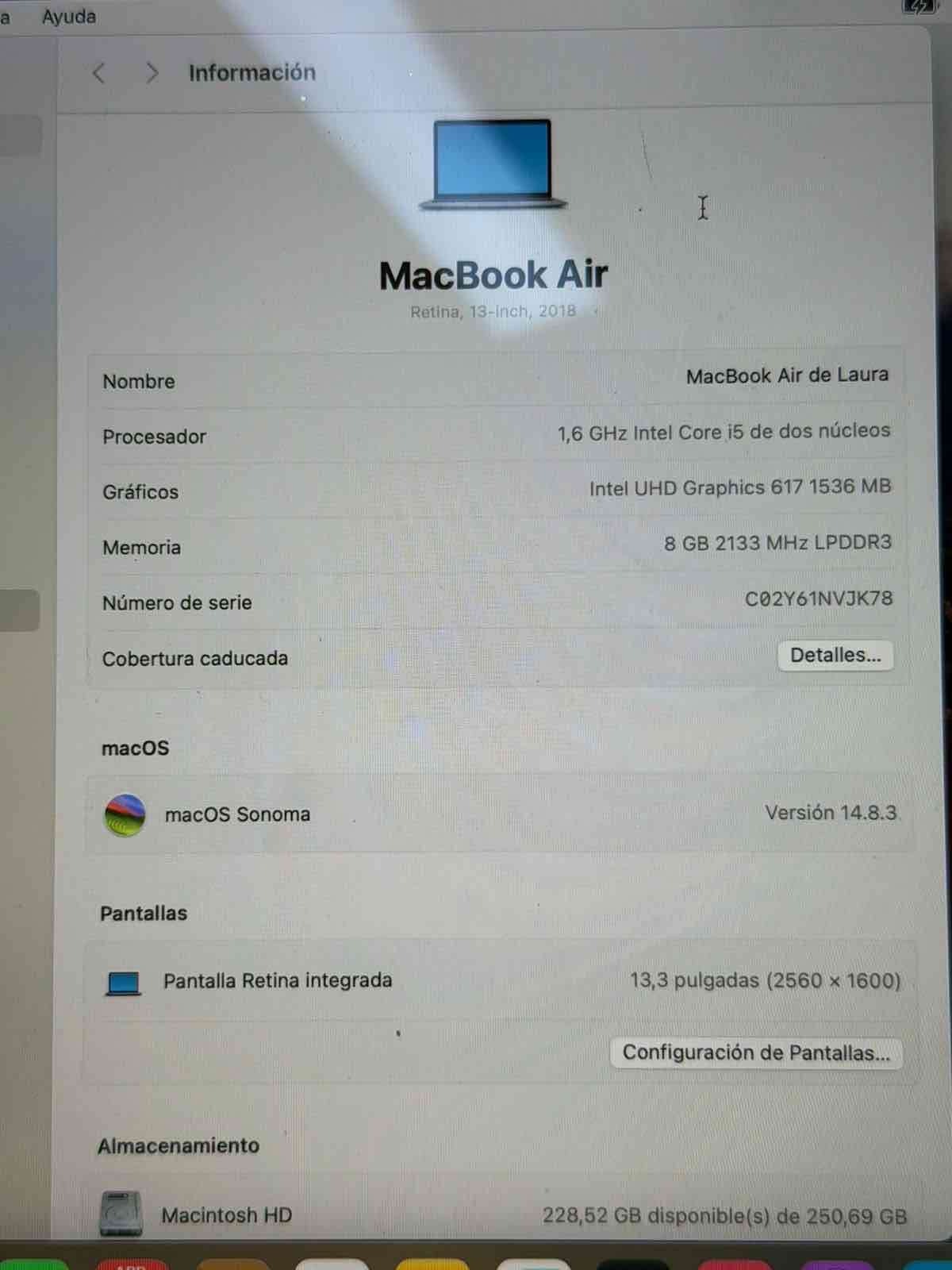 MacBook Air 2018 - 13,3 pulgadas - miniatura 3
