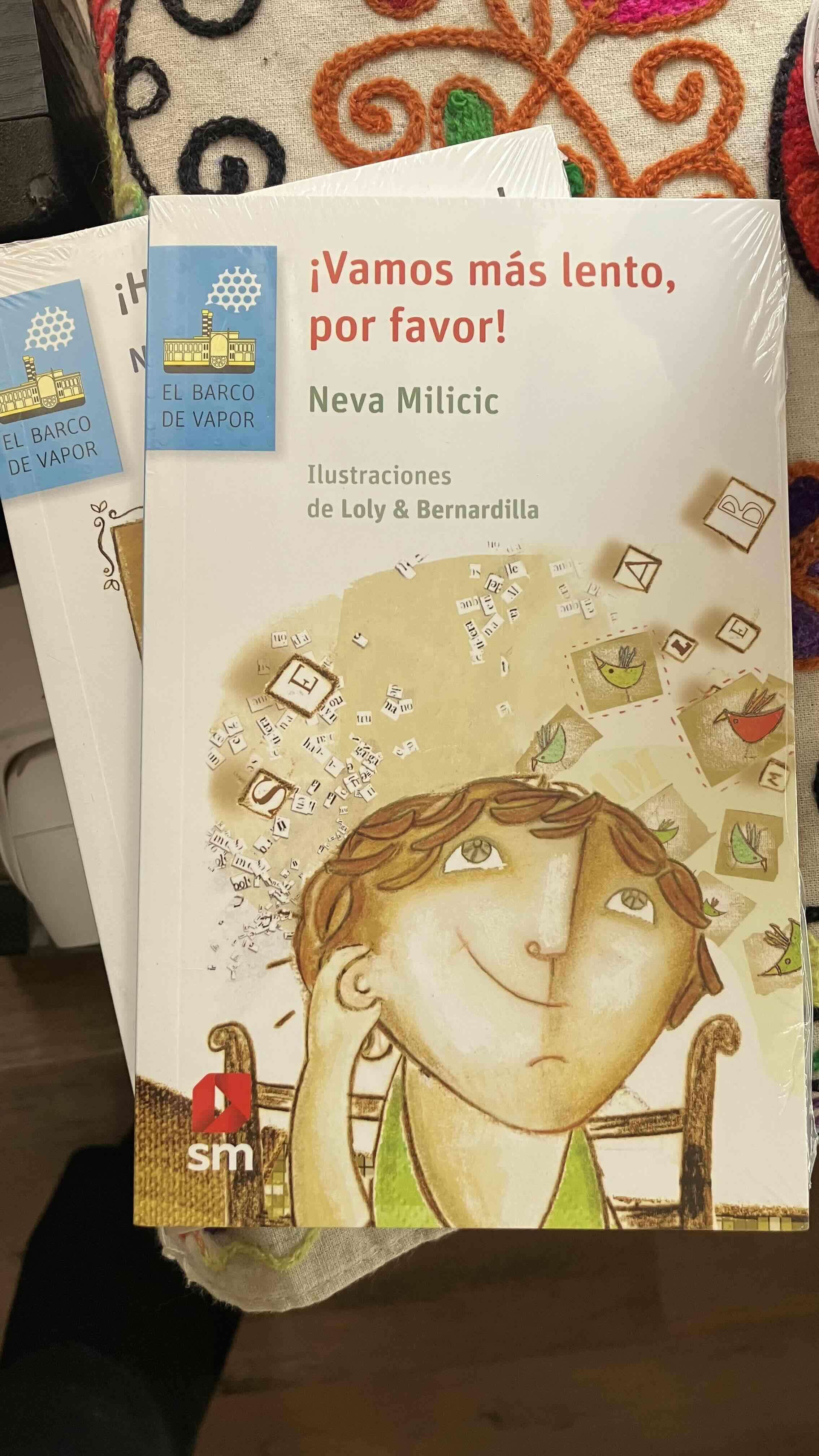 ¡Vamos más lento, por favor!