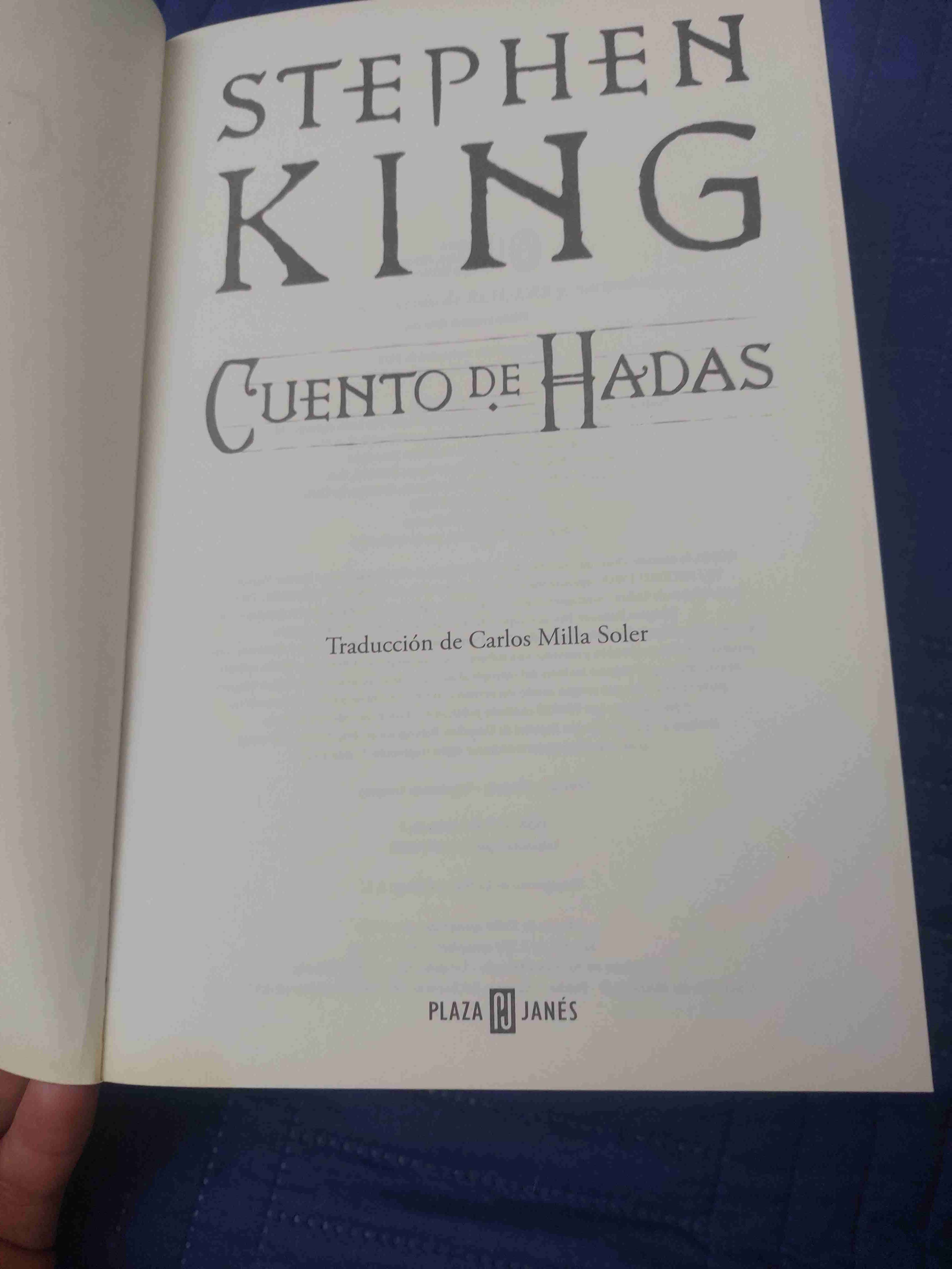 Libro 'Cuento de Hadas' Stephen King - miniatura 3