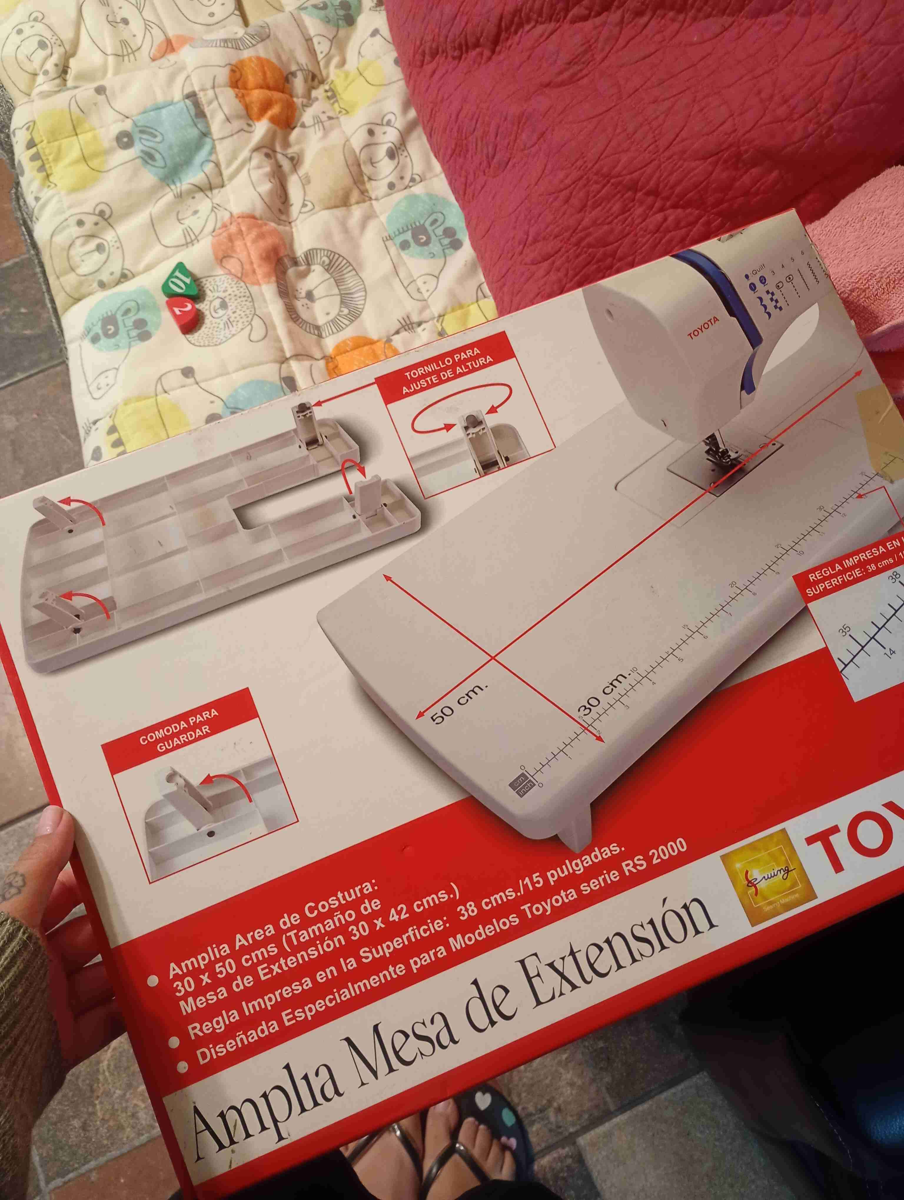 Mesa de extensión para máquina de coser Toyota