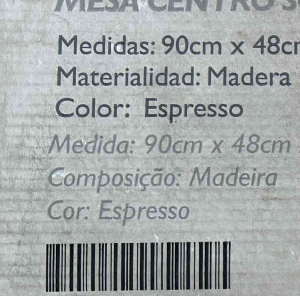 Mesa centro Homy espresso - miniatura 2