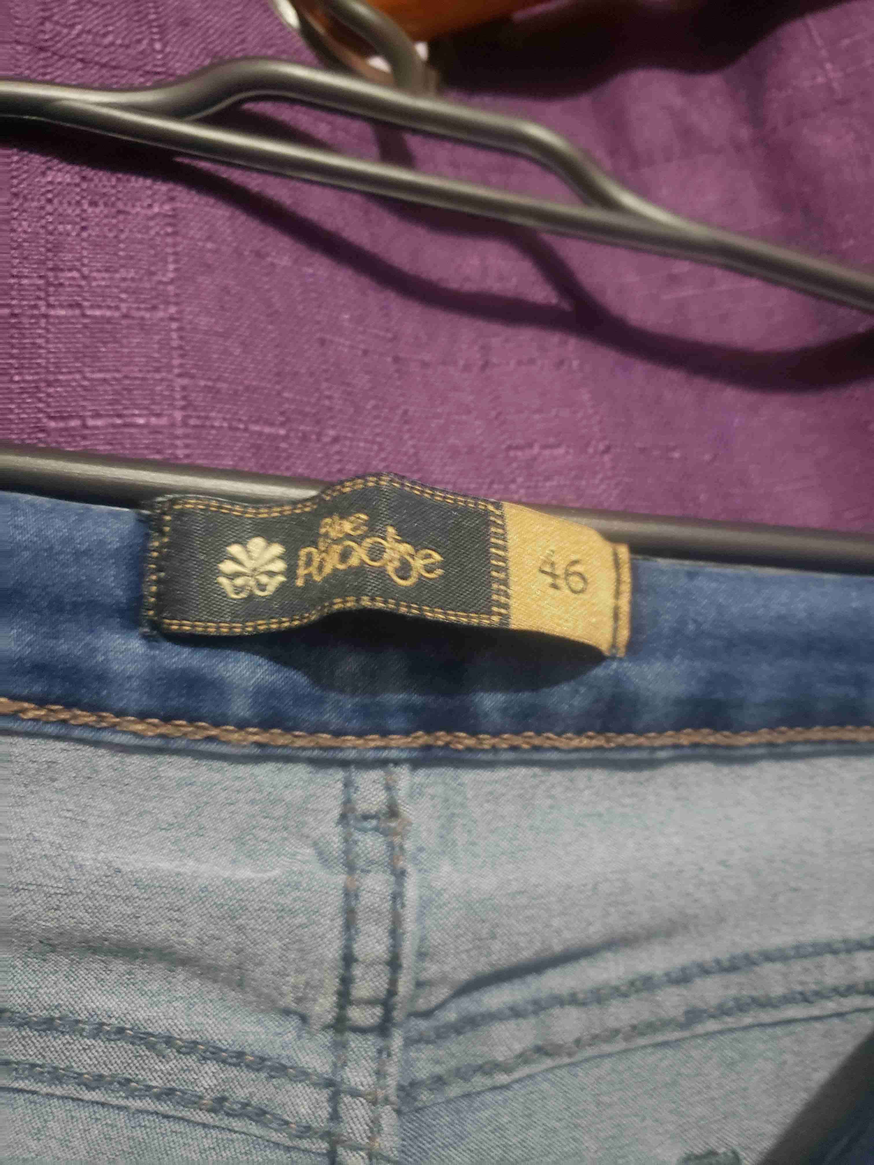 Jeans azul clásicos para mujer Talla 46 BLUE PARAF - miniatura 3