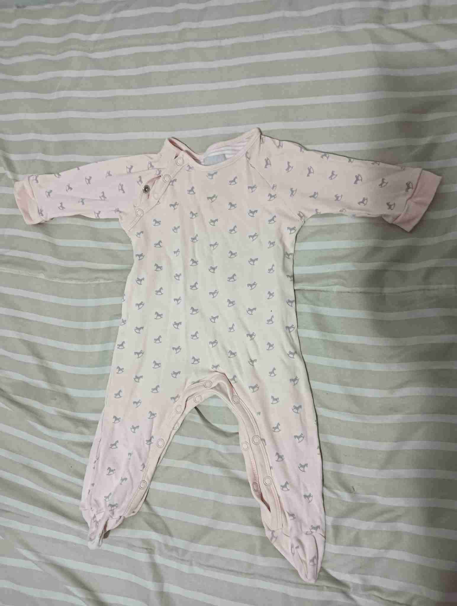 Pijama de bebé con estampado - miniatura 3