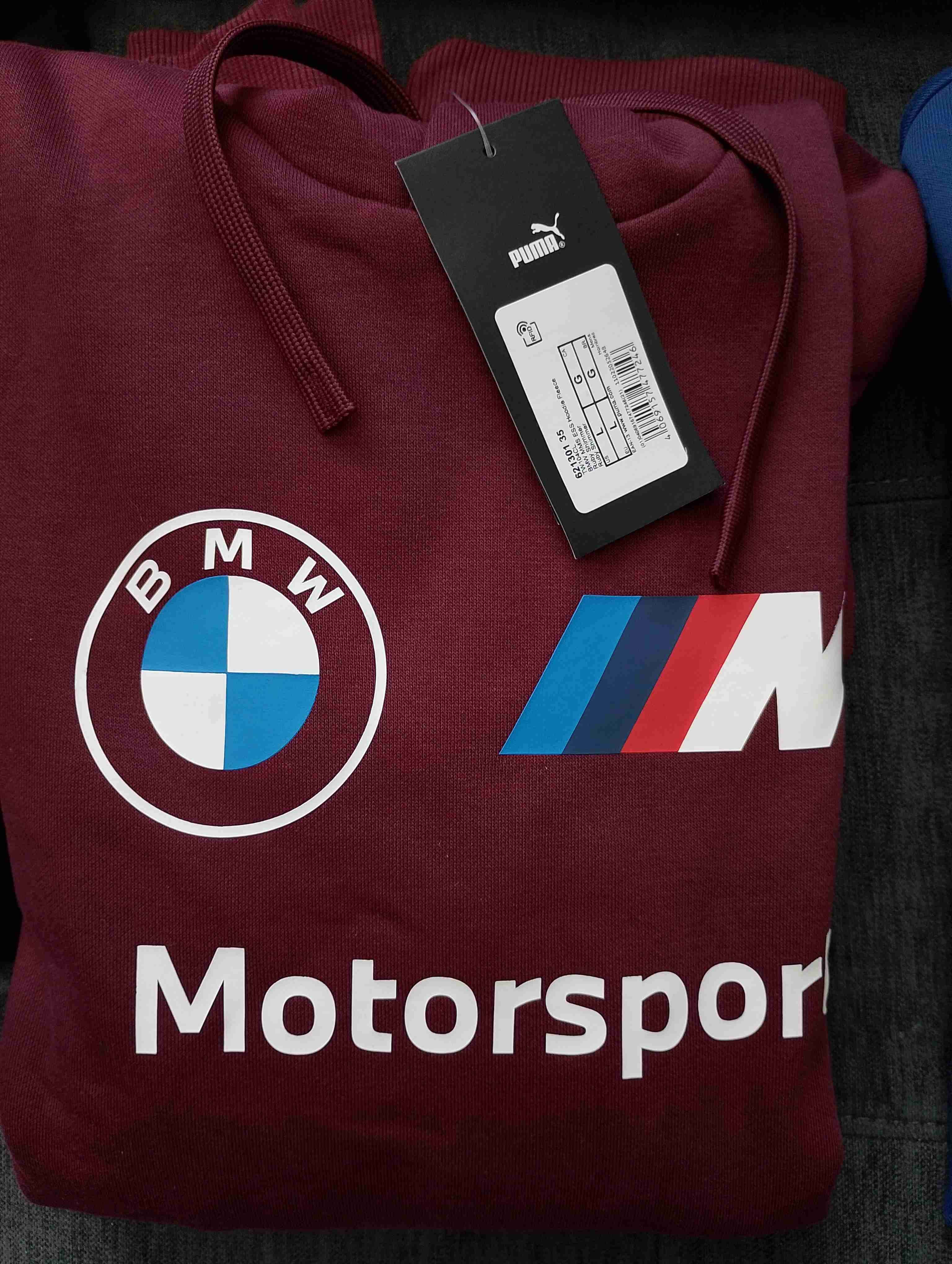 Polerón BMW Motorsport burdeos - miniatura 3