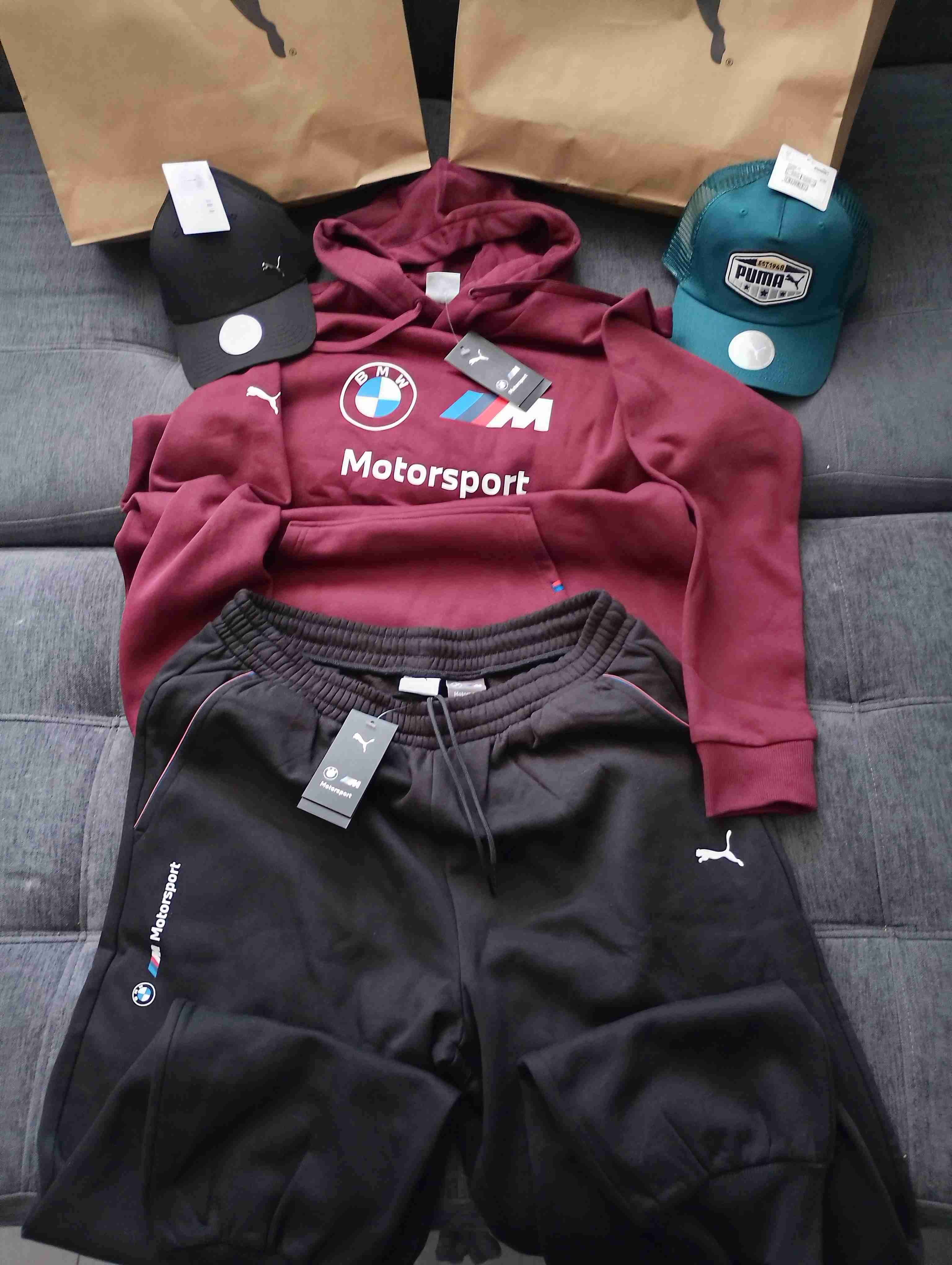 Polerón BMW Motorsport burdeos - miniatura 4