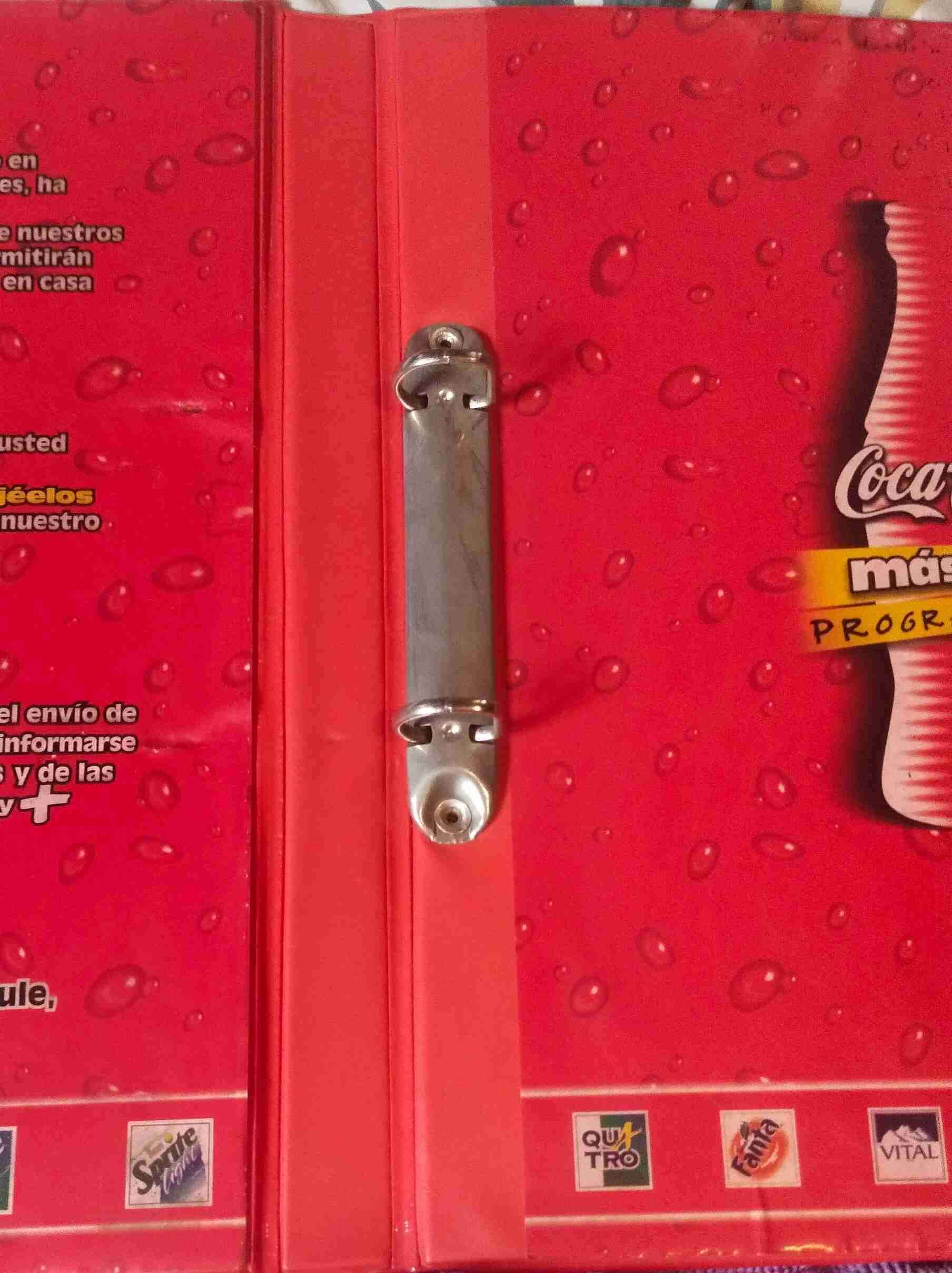 Archivador antiguo de Coca Cola - miniatura 4