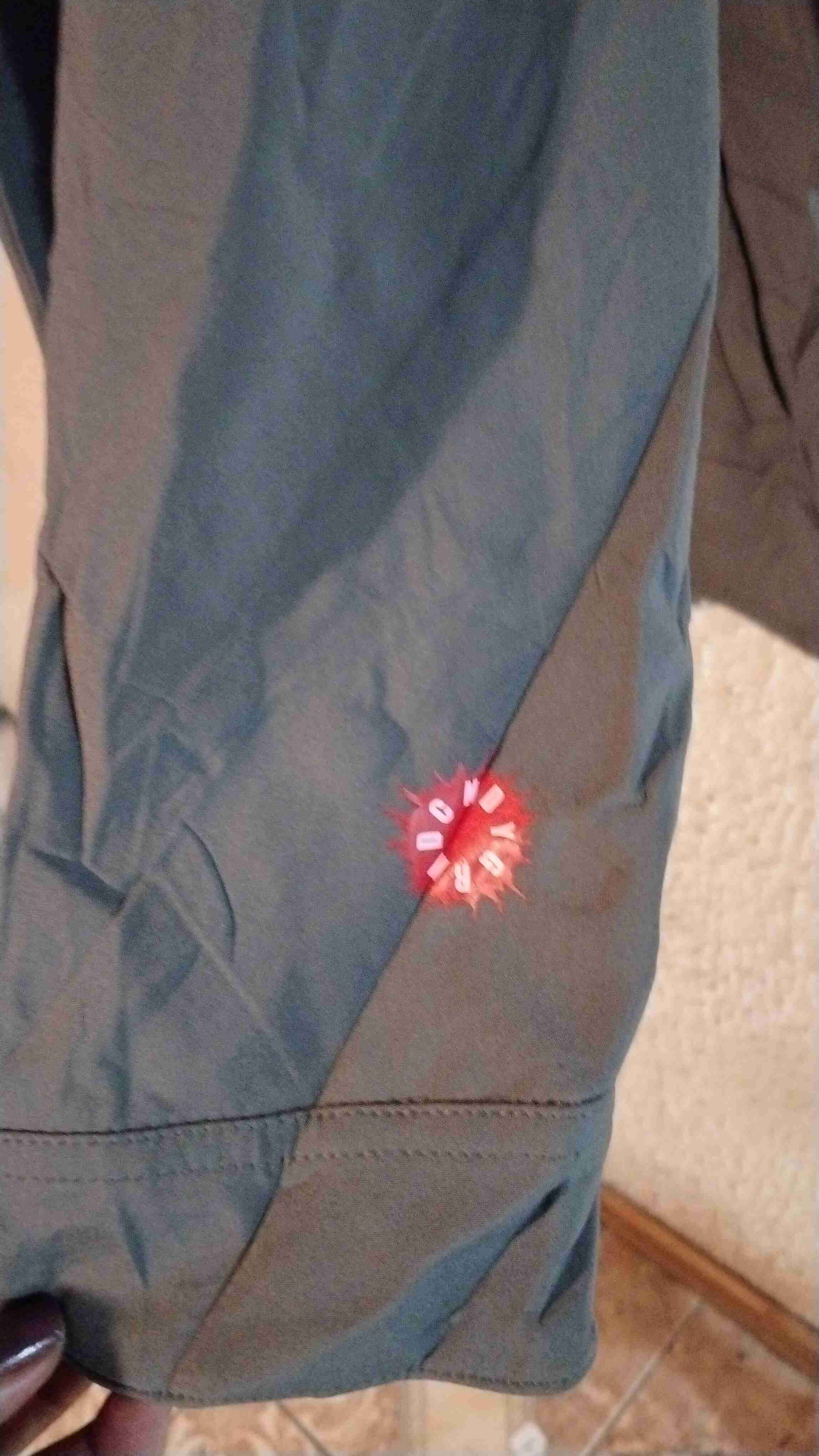 Chaqueta gris con etiqueta - miniatura 2