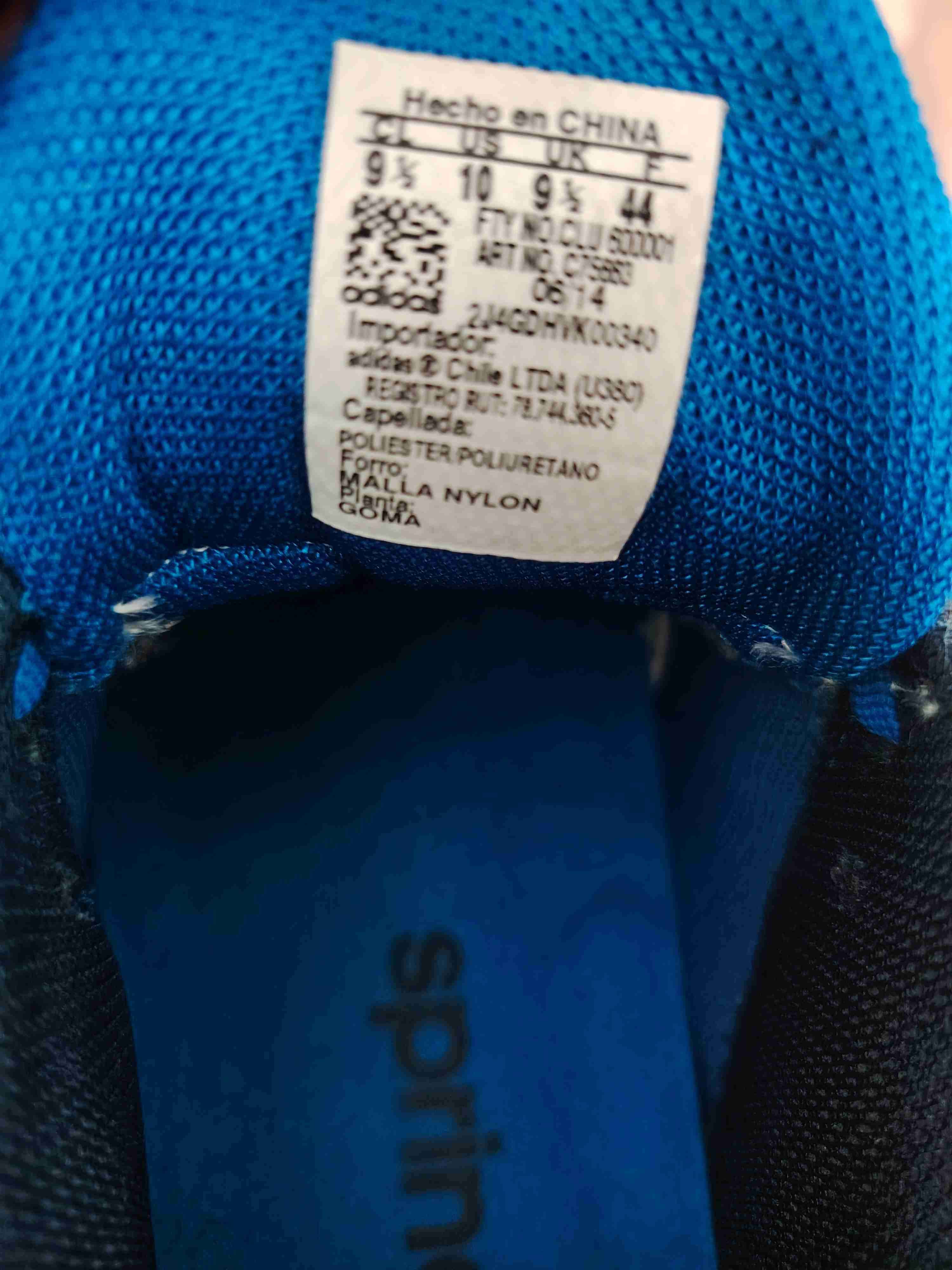 Zapatillas deportivas grises y azules - miniatura 4