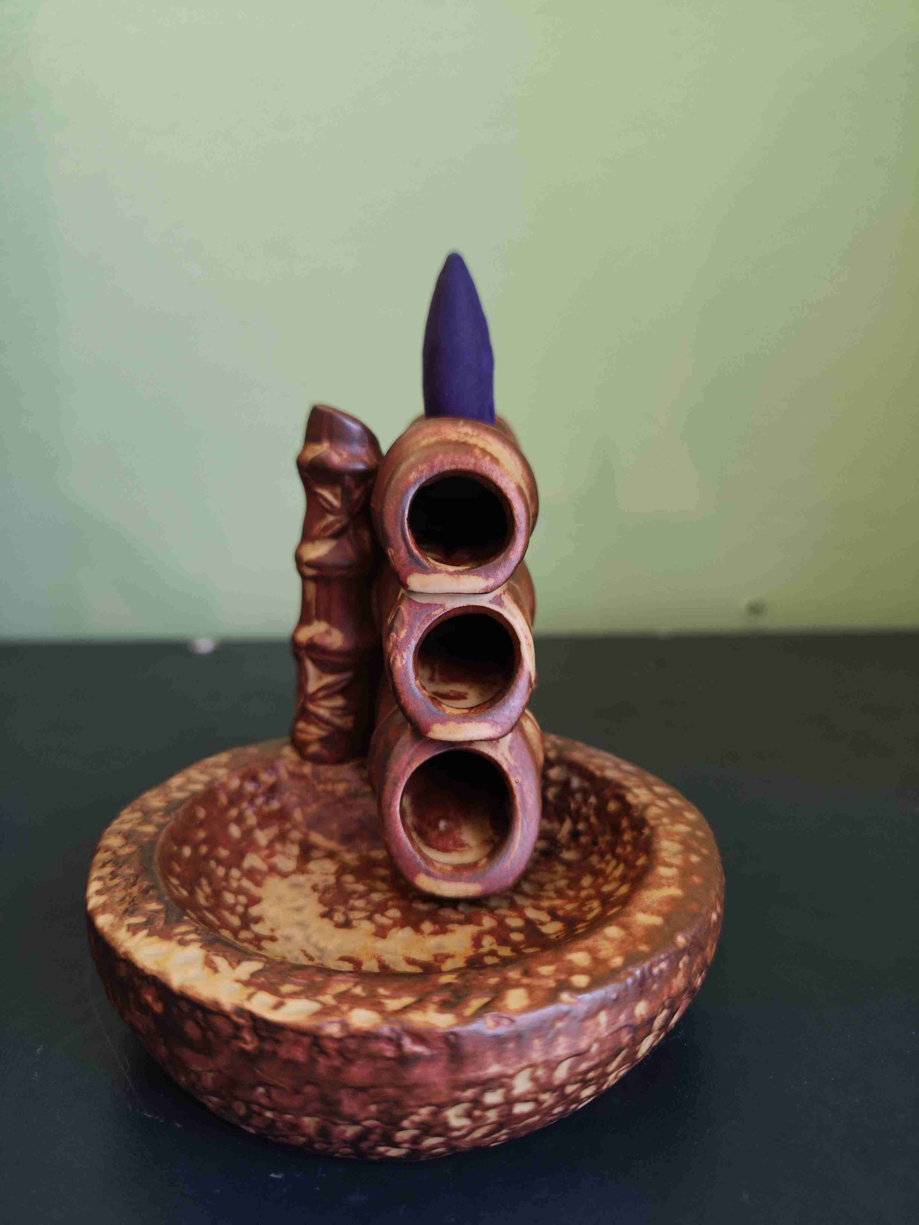 Quemador incienso cerámica+ inciensos - miniatura 3