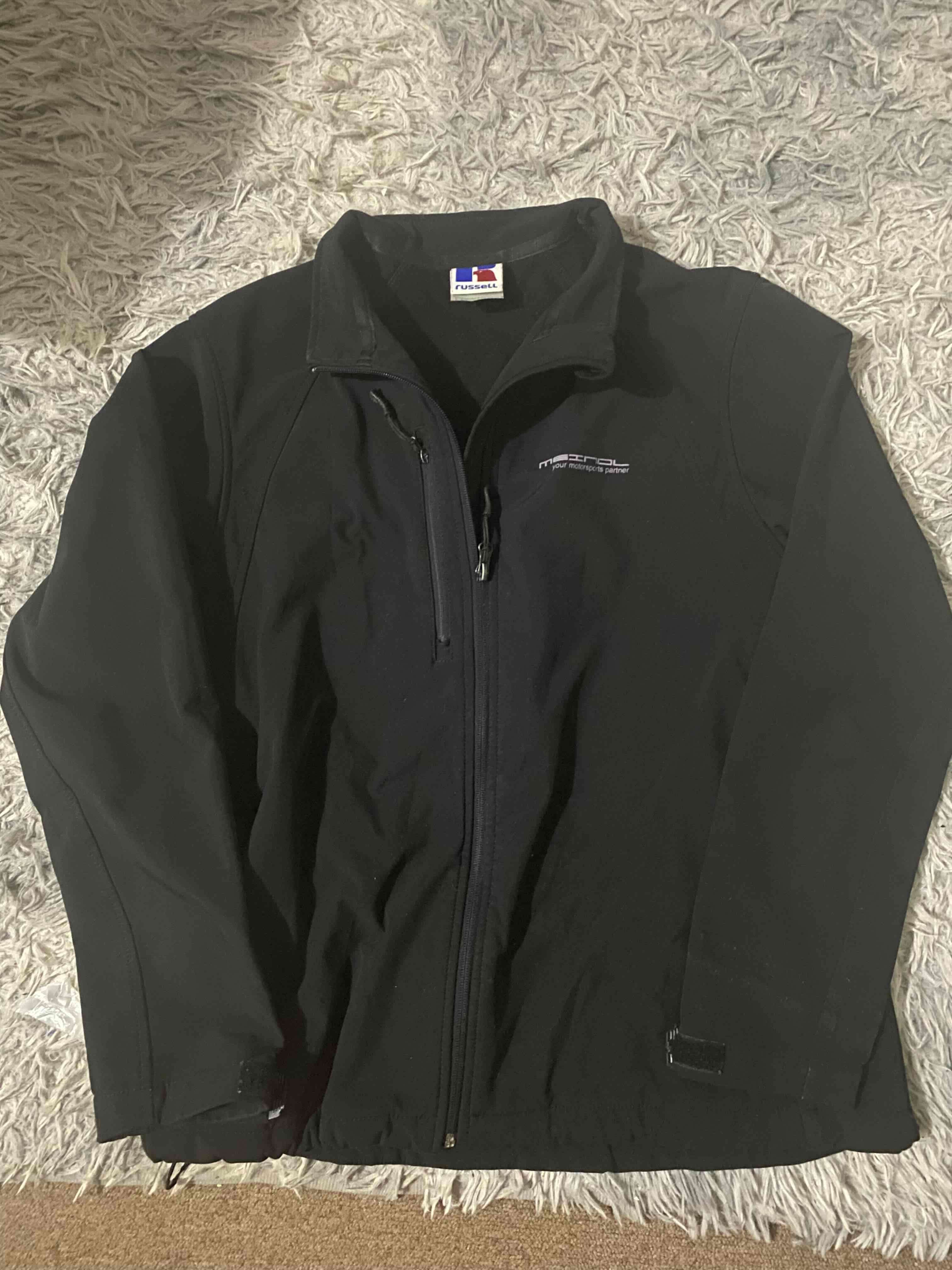 Chaqueta negra motociclista - miniatura 4