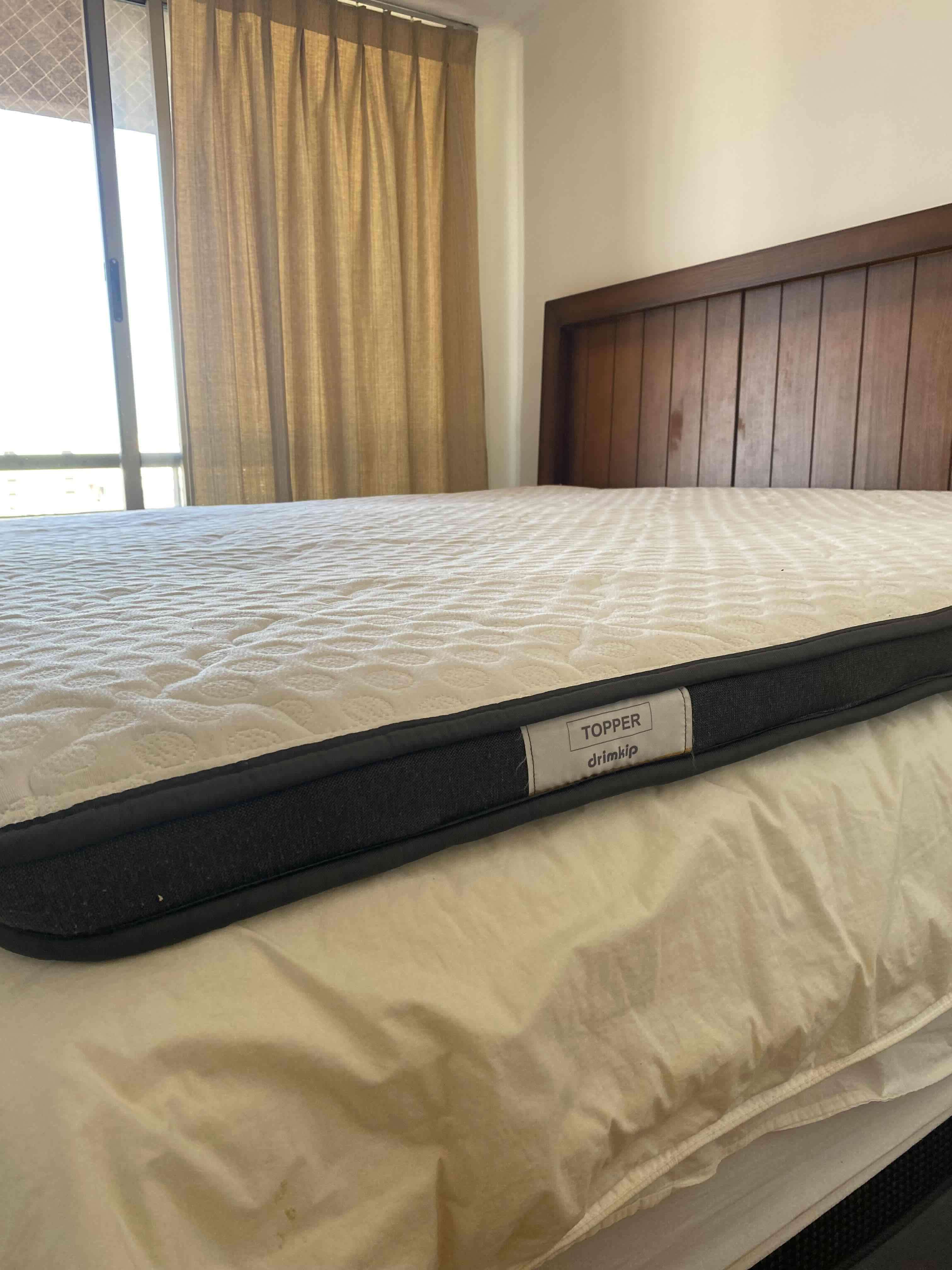 Cama súper king con colchón y topper - miniatura 4