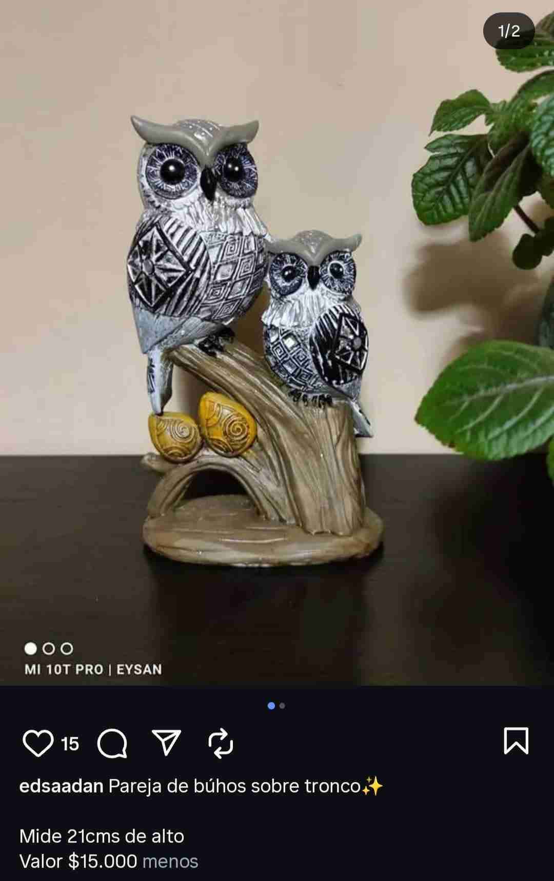 Búhos decoración - miniatura 5