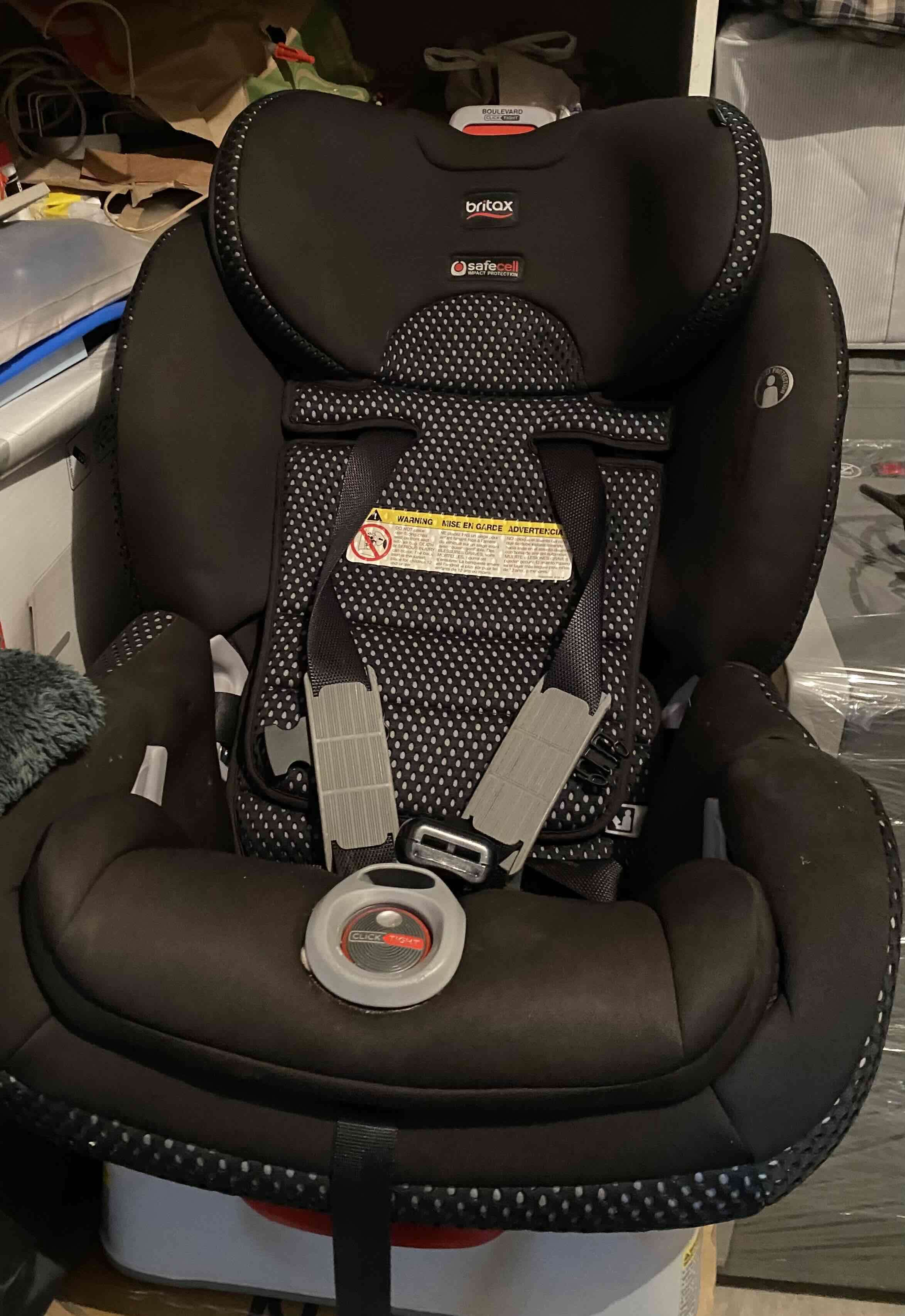 Silla de auto Britax negra - miniatura 1