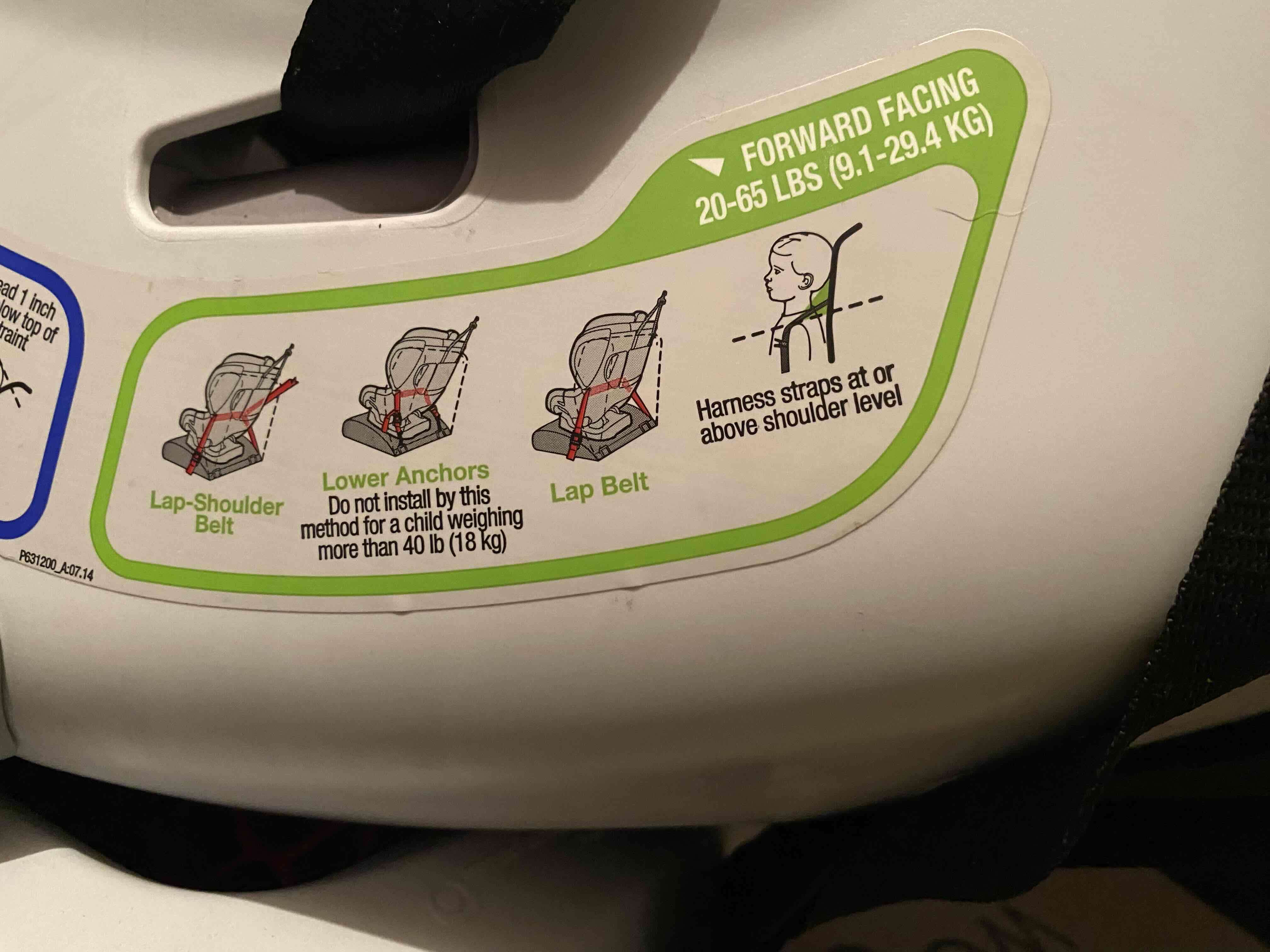 Silla de auto Britax negra - miniatura 4