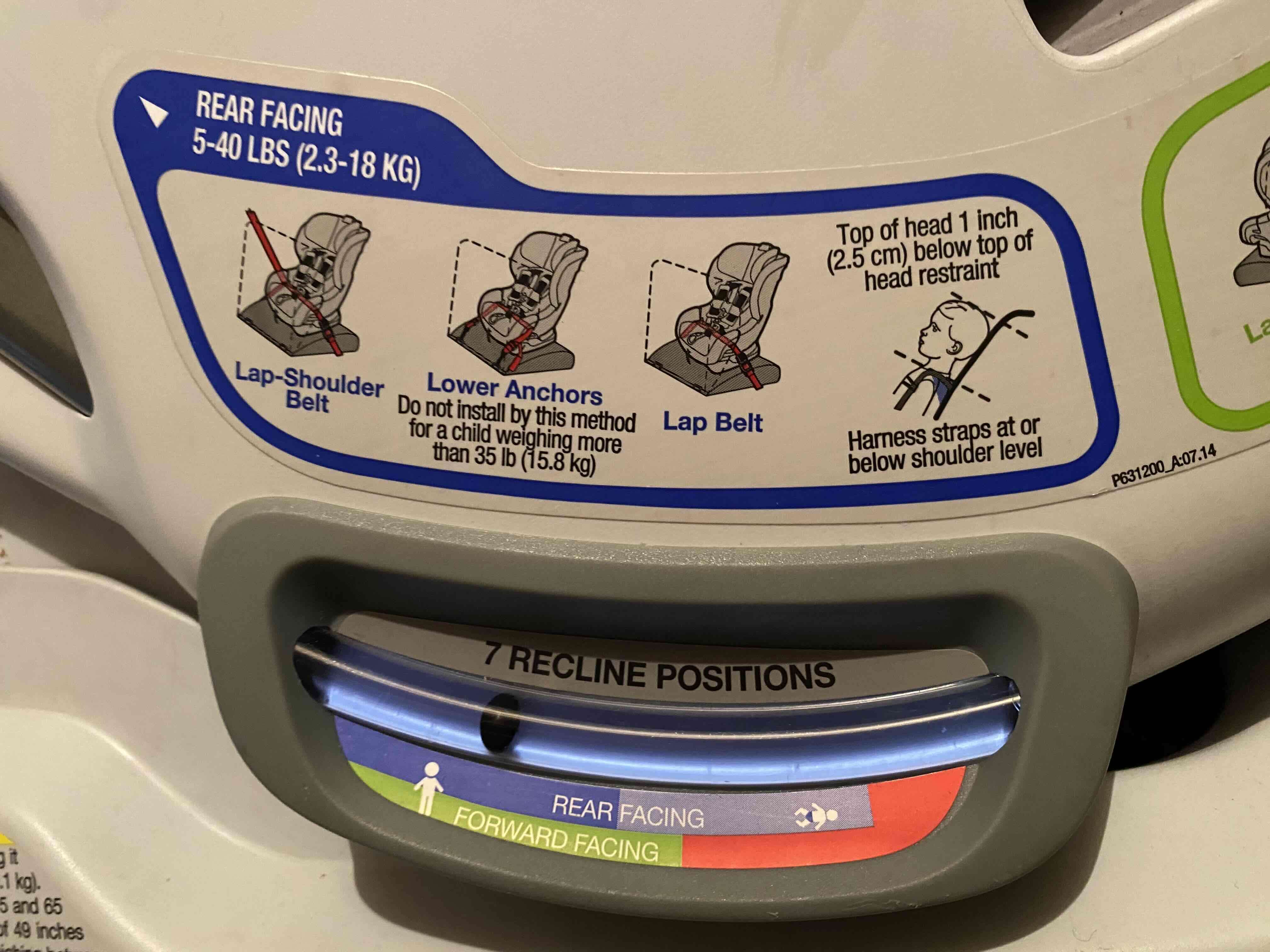 Silla de auto Britax negra - miniatura 5