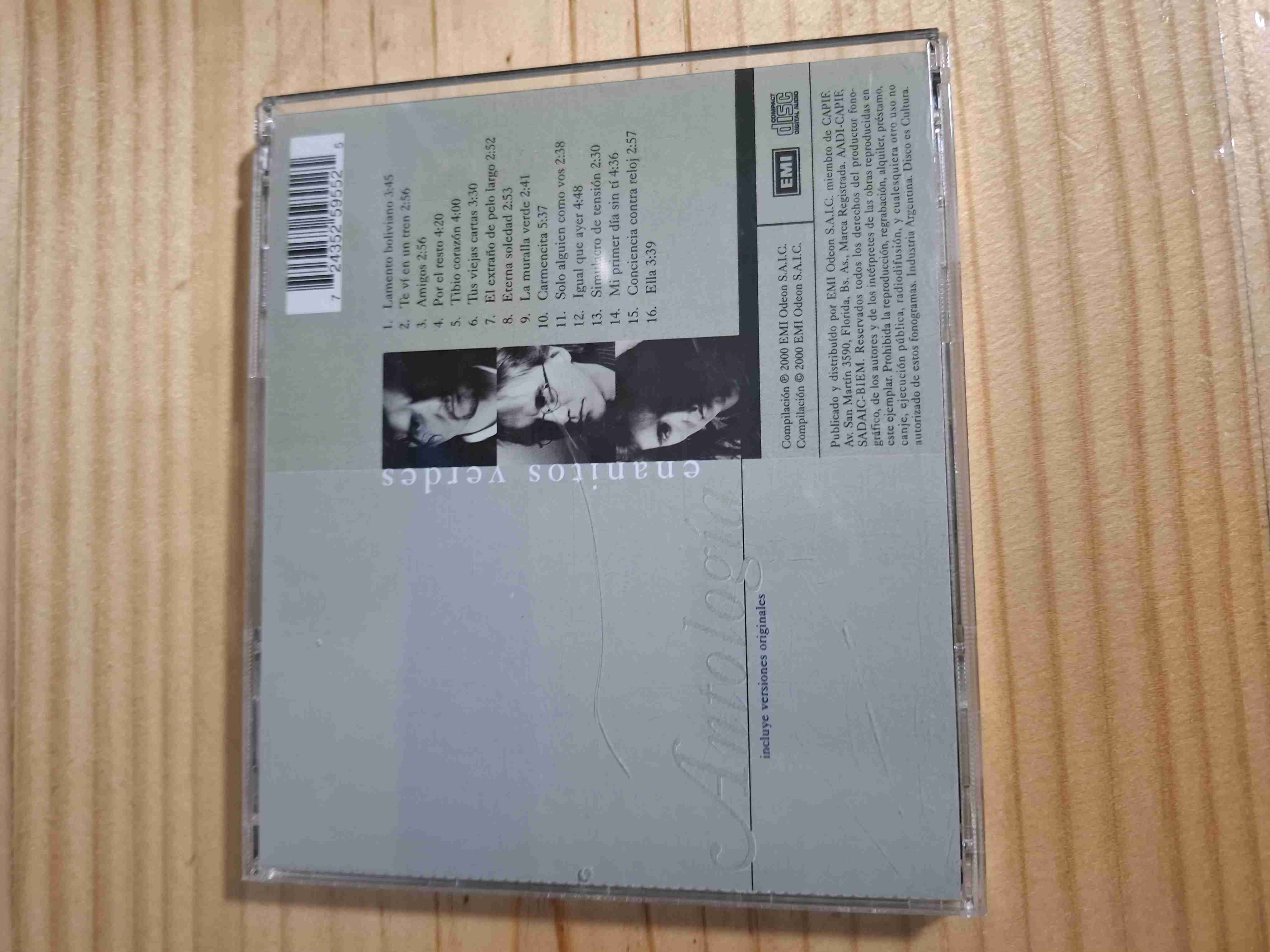 CD Antología Enanitos Verdes - miniatura 2