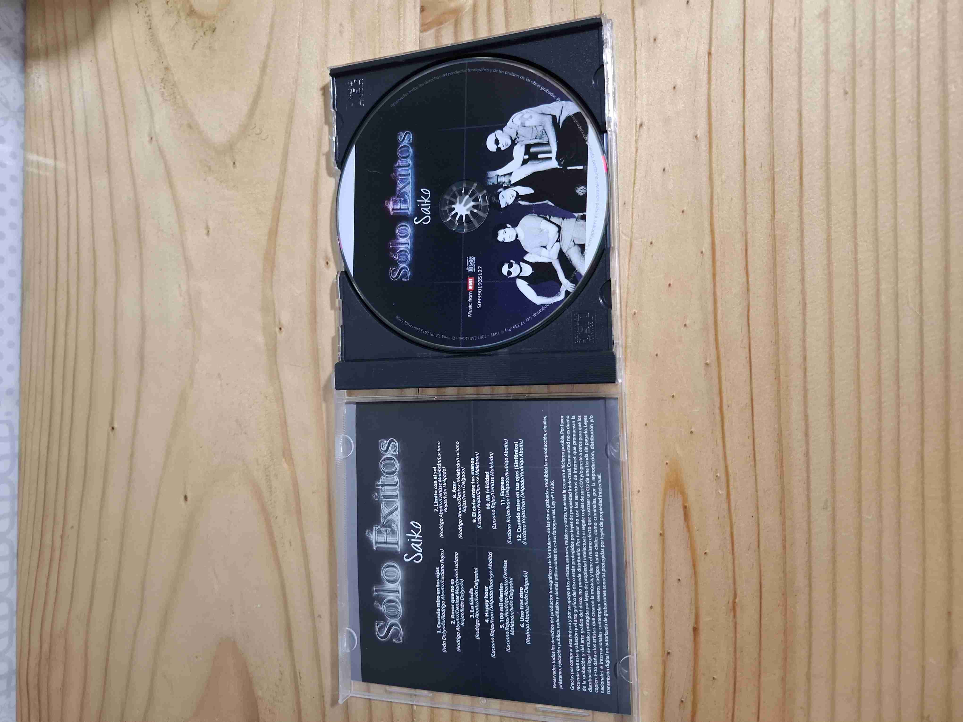 CD Sólo Éxitos Saiko - miniatura 2