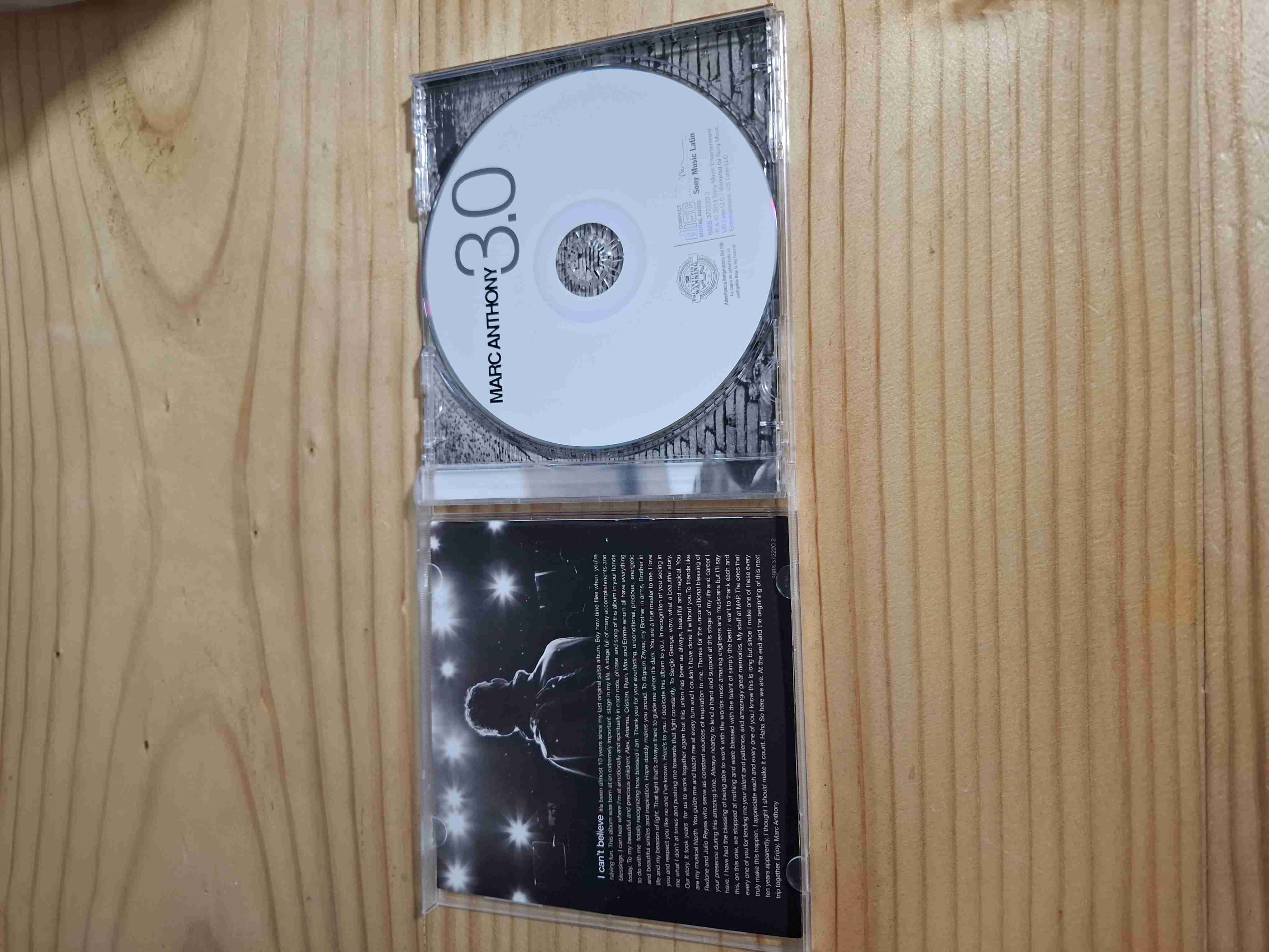 CD de Marc Anthony 3.0 - miniatura 3