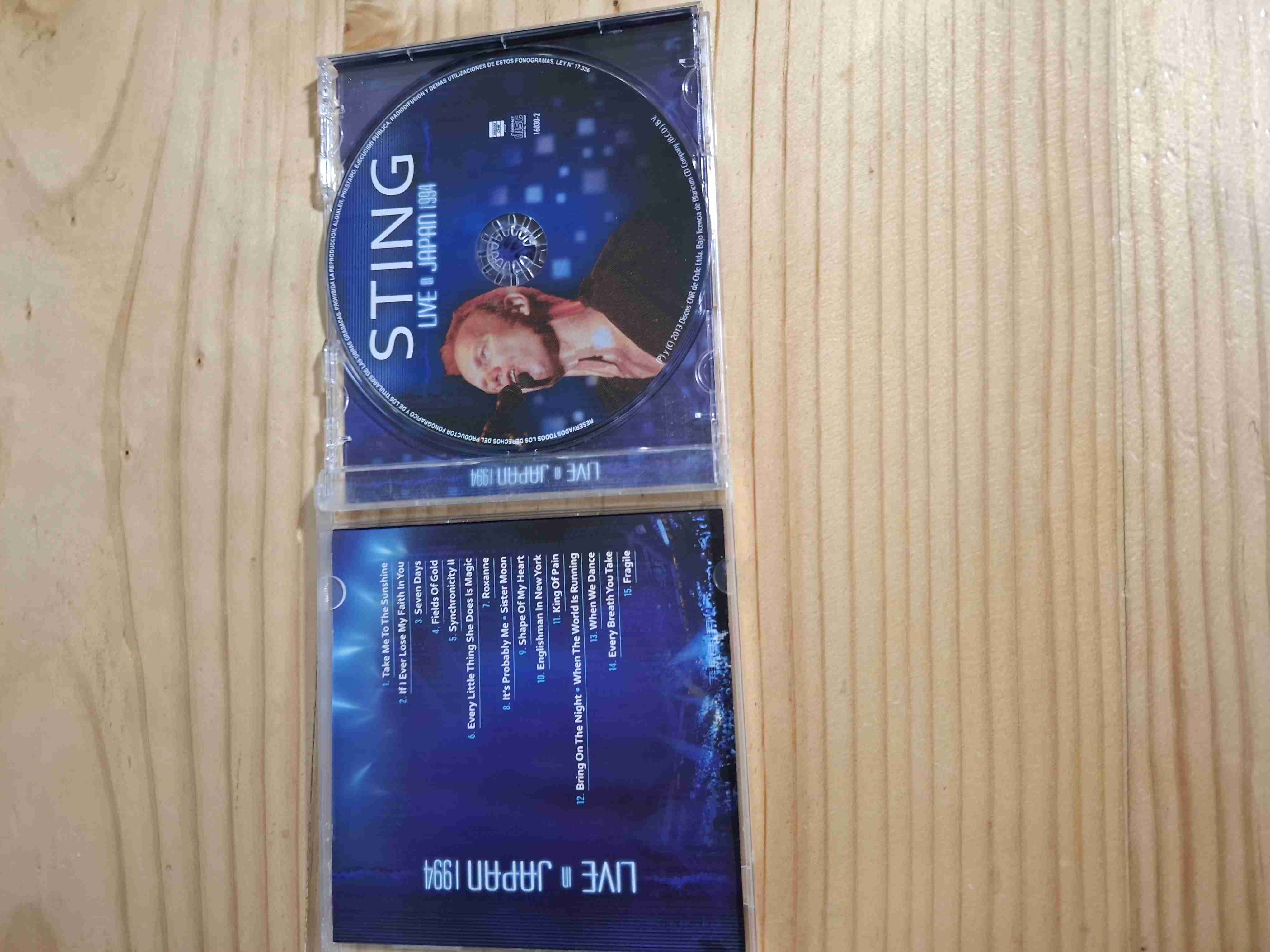 CD Sting Live in Japan 1994 - miniatura 2