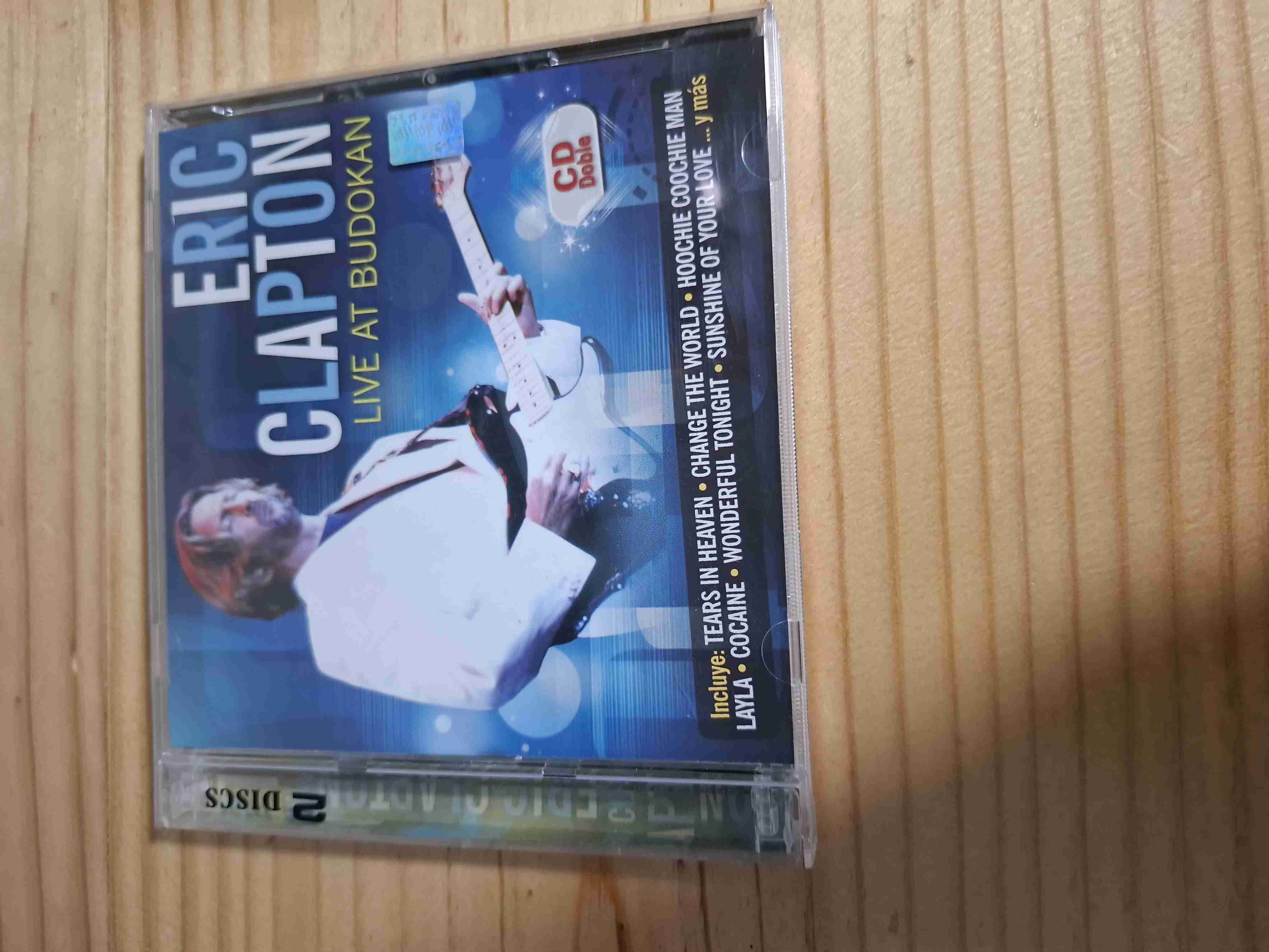 CD Doble Eric Clapton Live at Budokan - miniatura 1