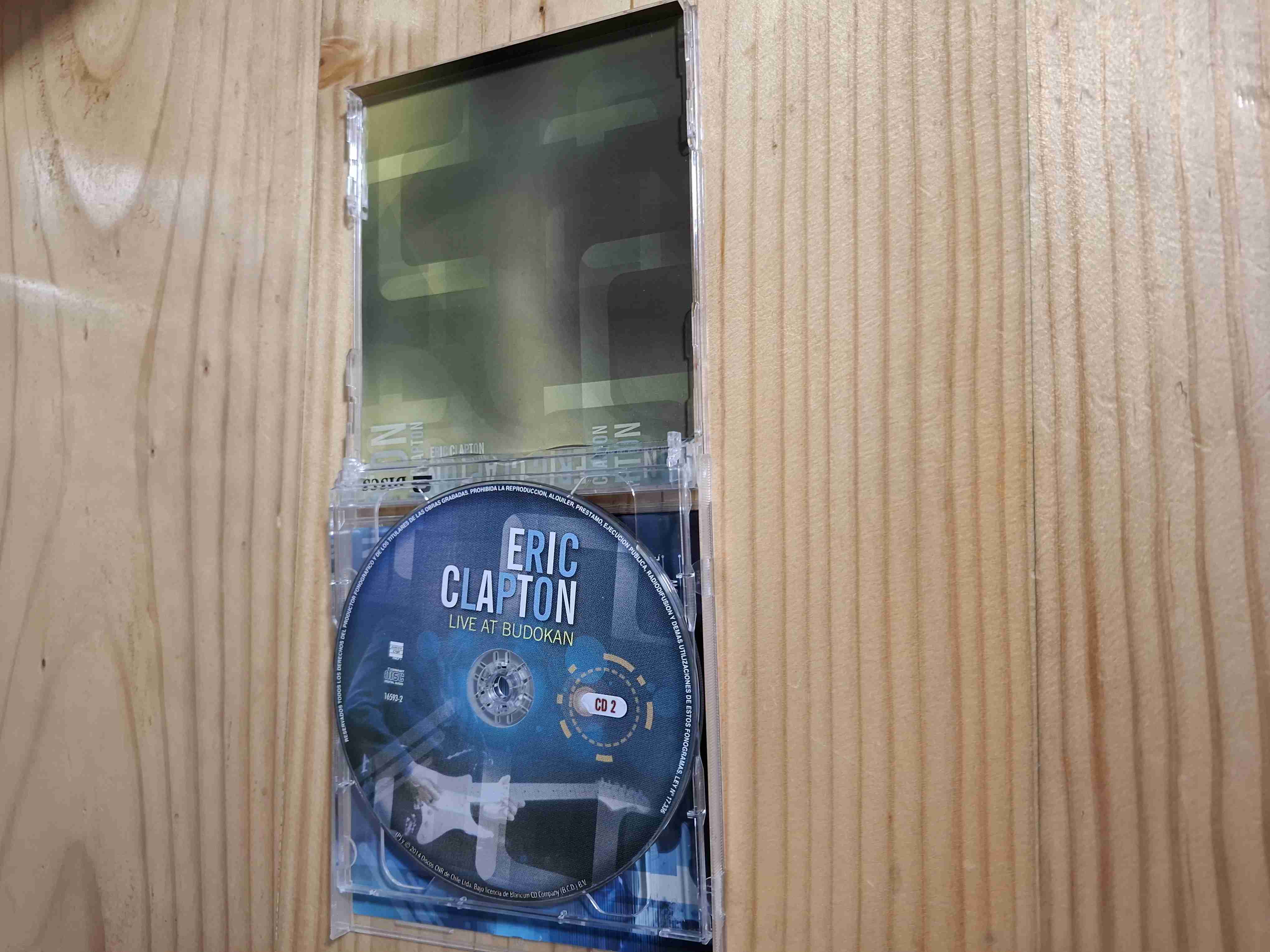 CD Doble Eric Clapton Live at Budokan - miniatura 3