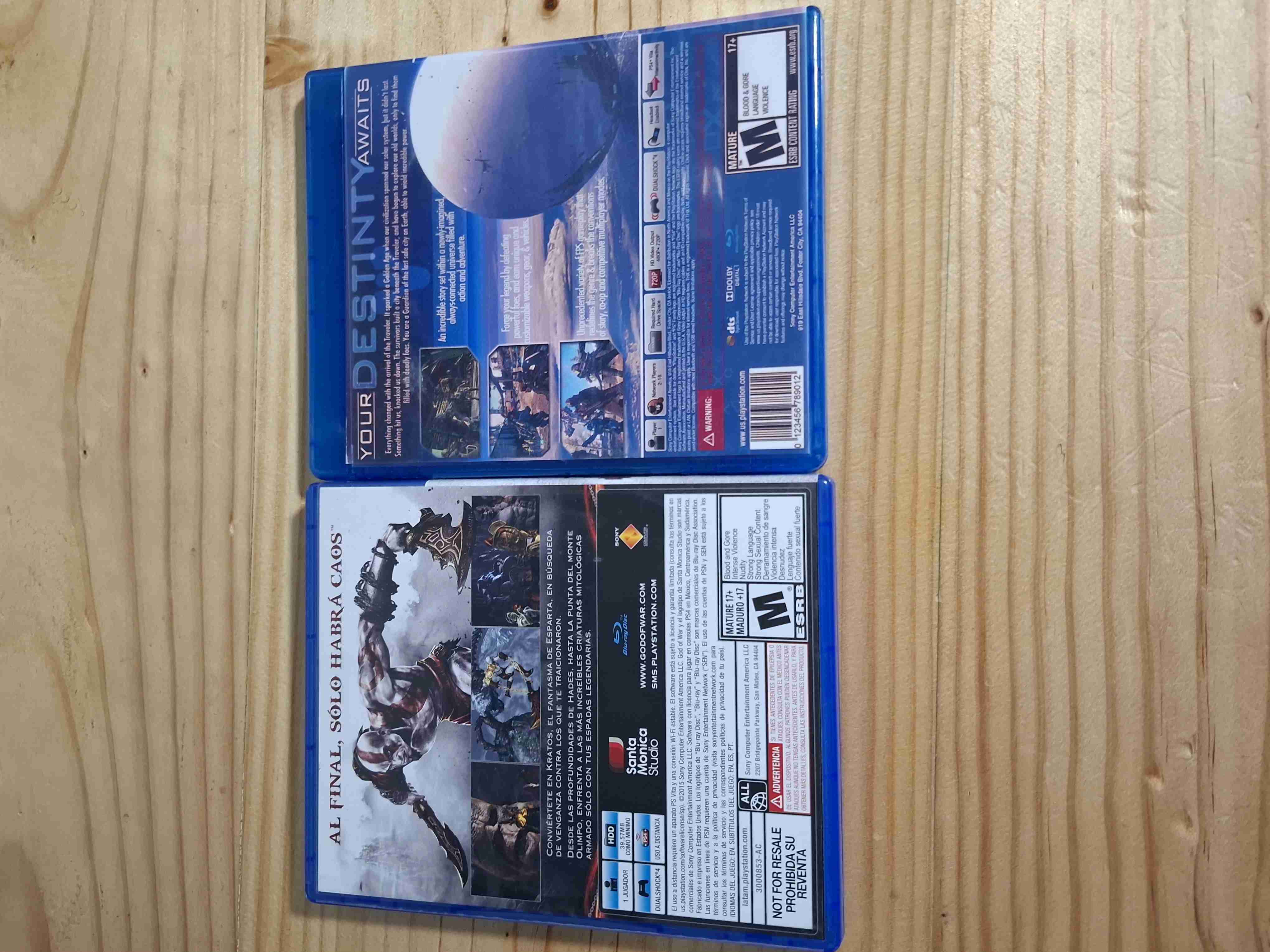 Juegos PS4: God of War y Destiny - miniatura 3