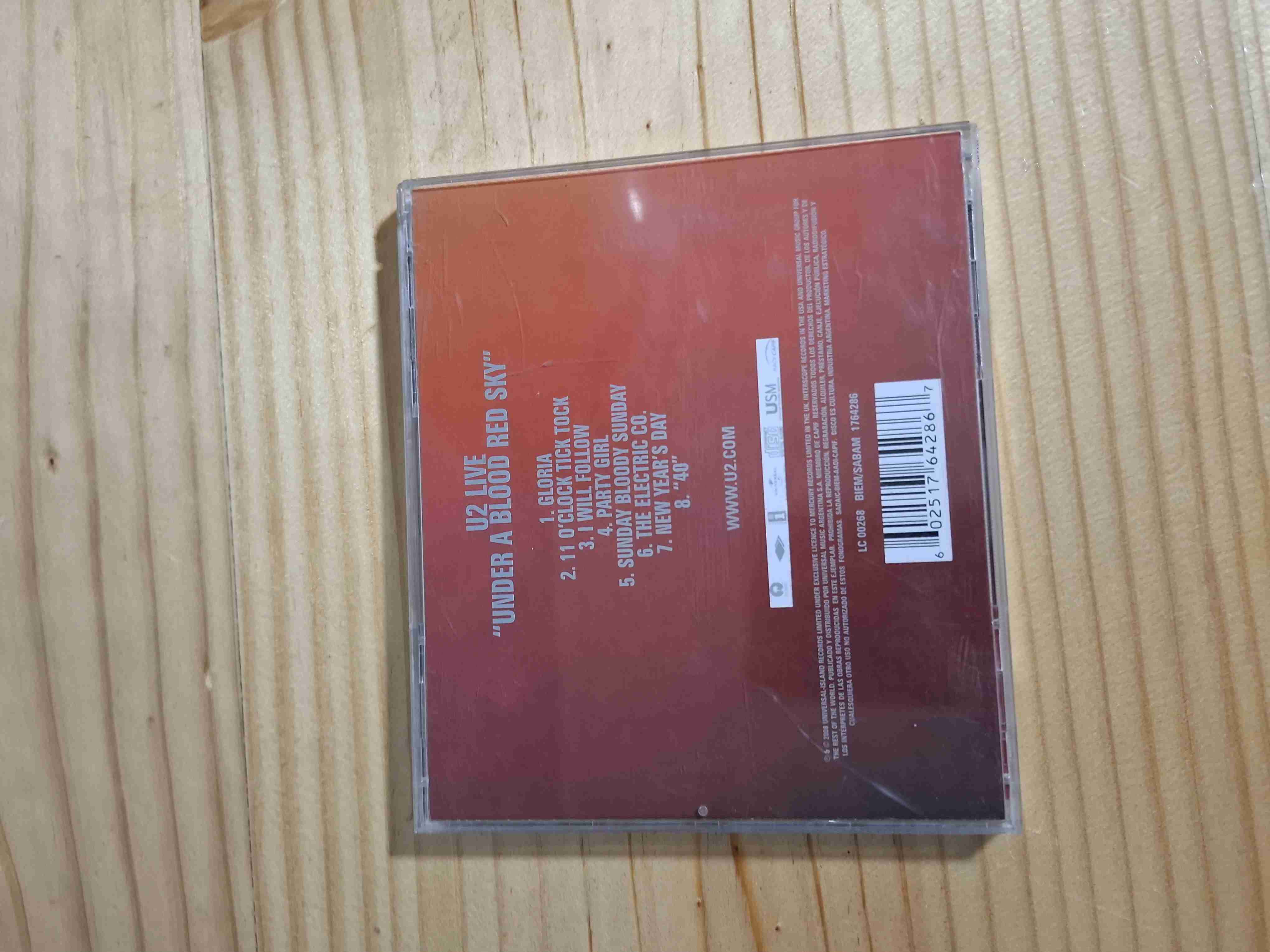 CD U2 Under a Blood Red Sky - miniatura 3