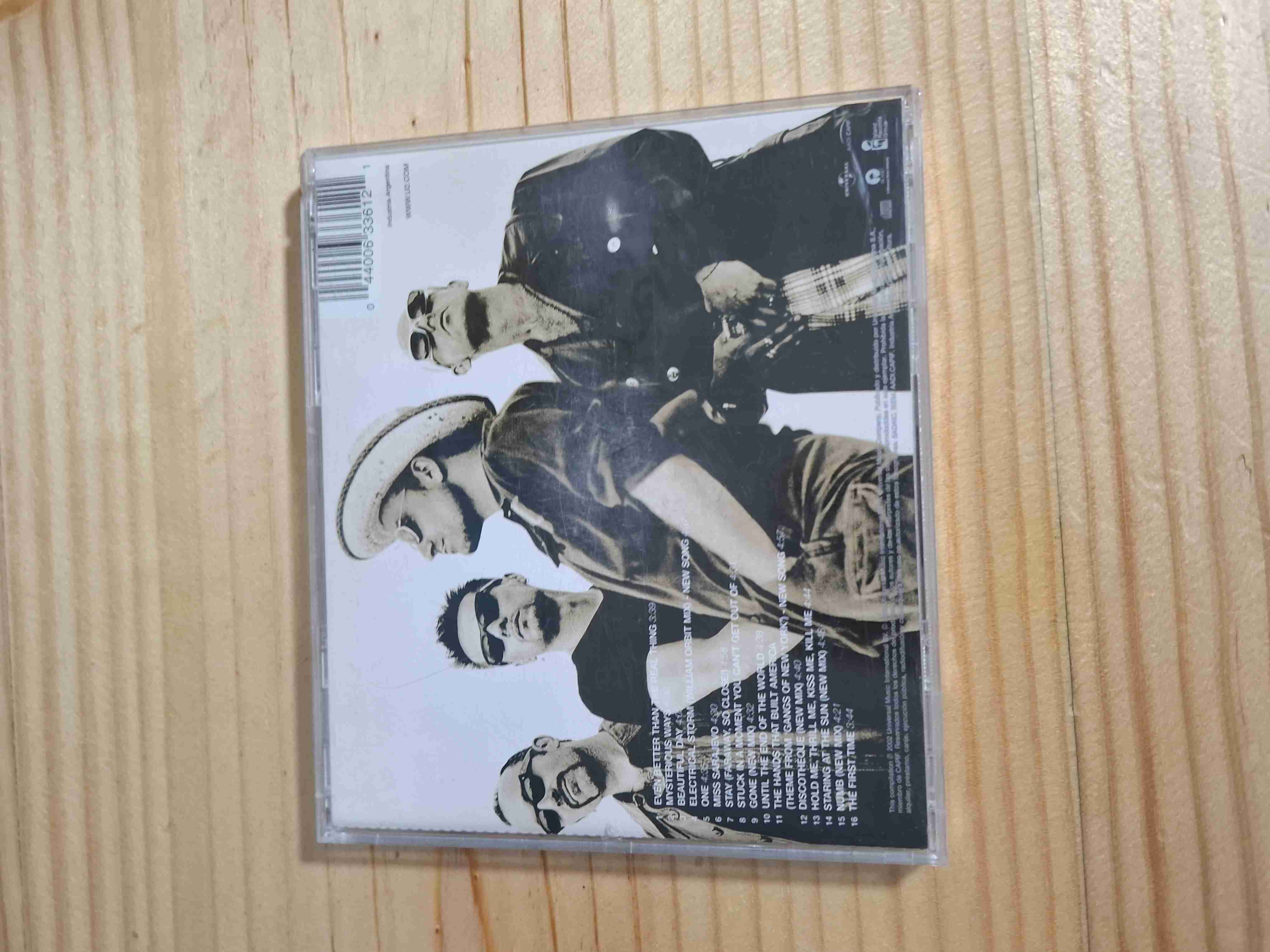 CD U2 The Best Of 1990-2000 - miniatura 3