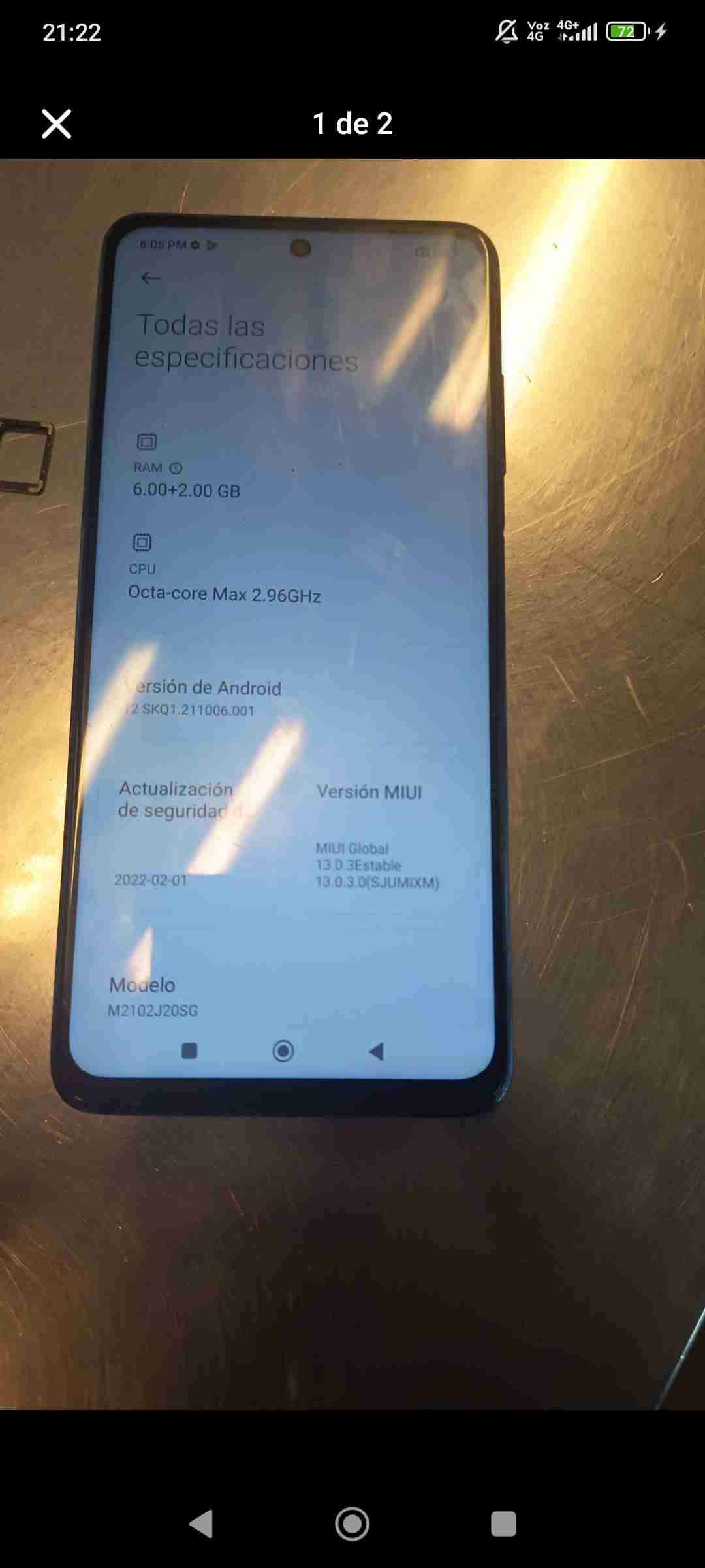 Smartphone Xiaomi  X3 pro 6GB RAM