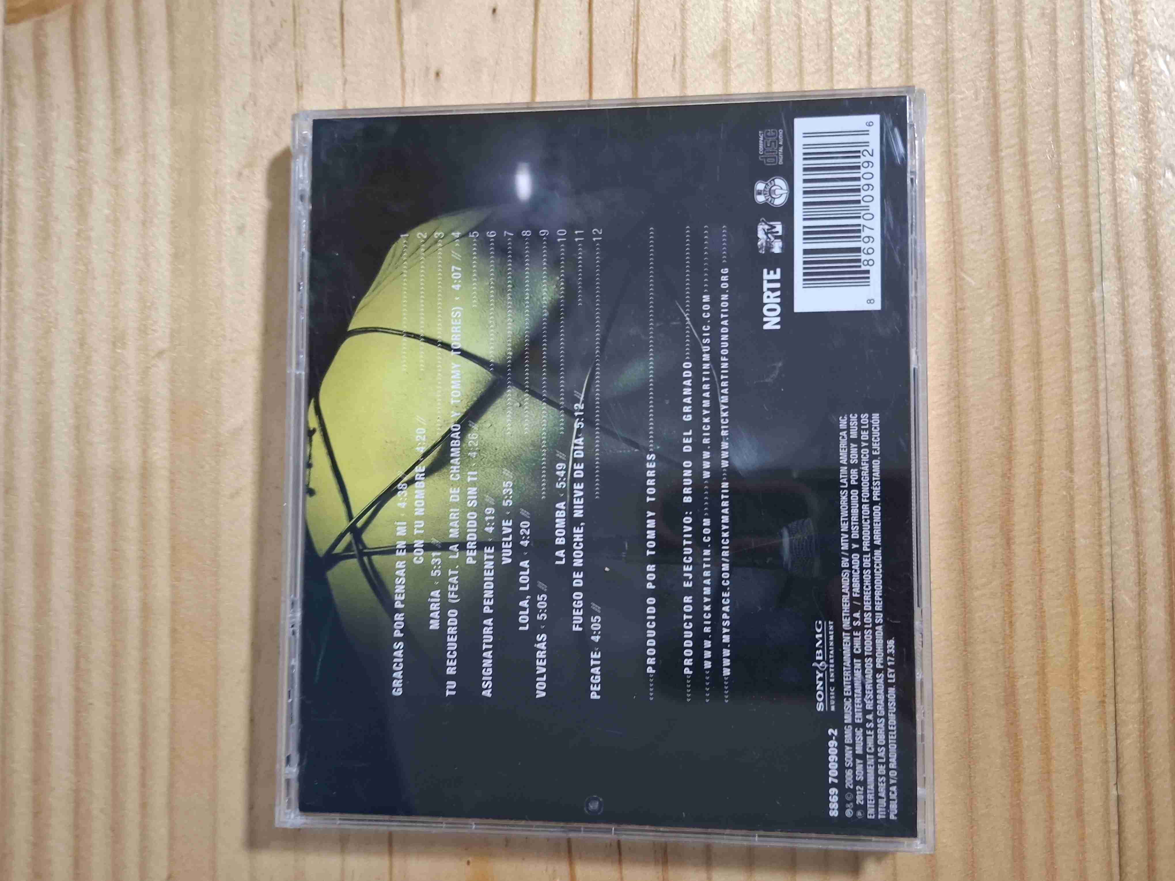 CD Ricky Martin MTV Unplugged - miniatura 3