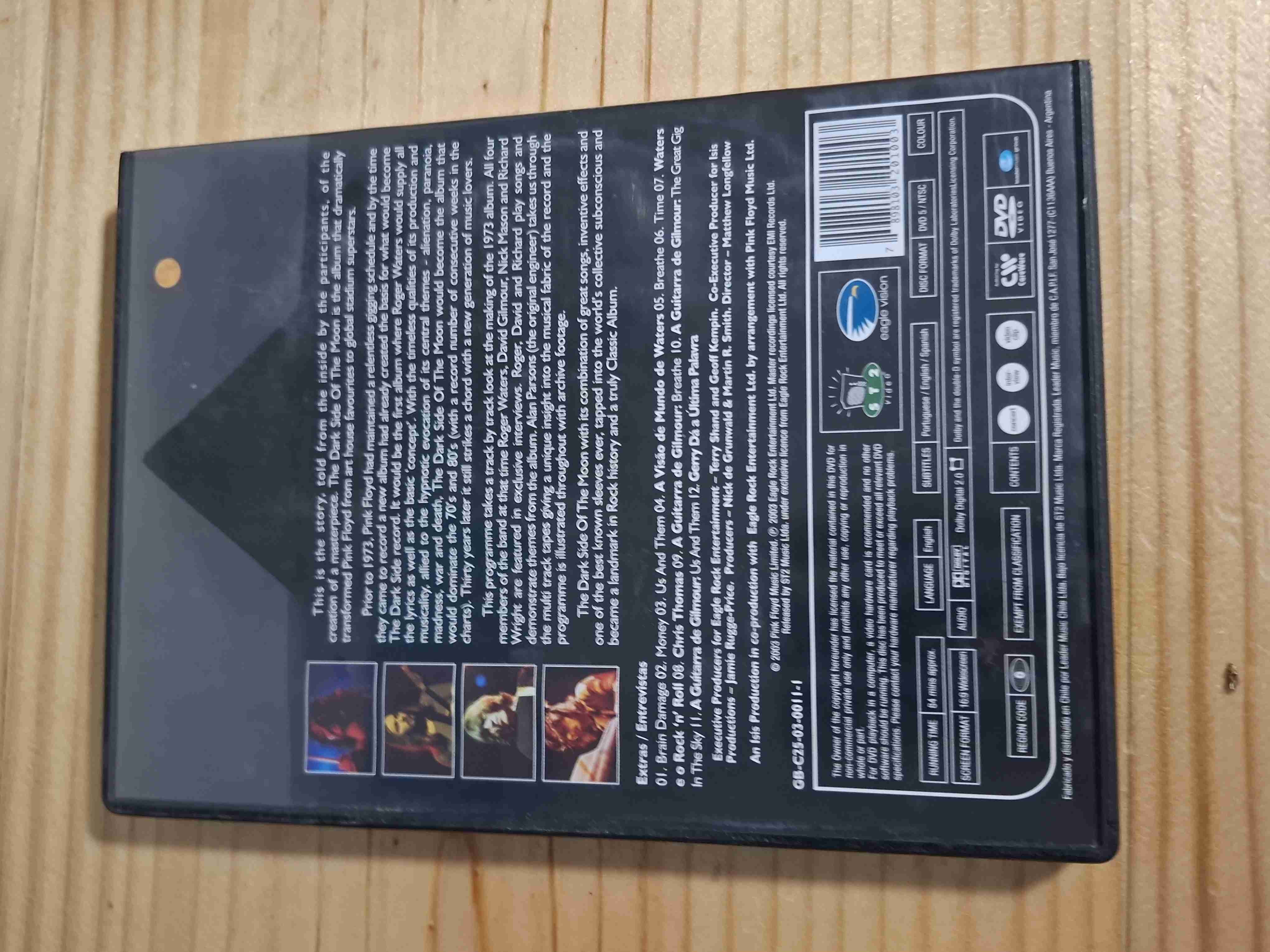 DVD Pink Floyd The Dark Side of the Moon - miniatura 3