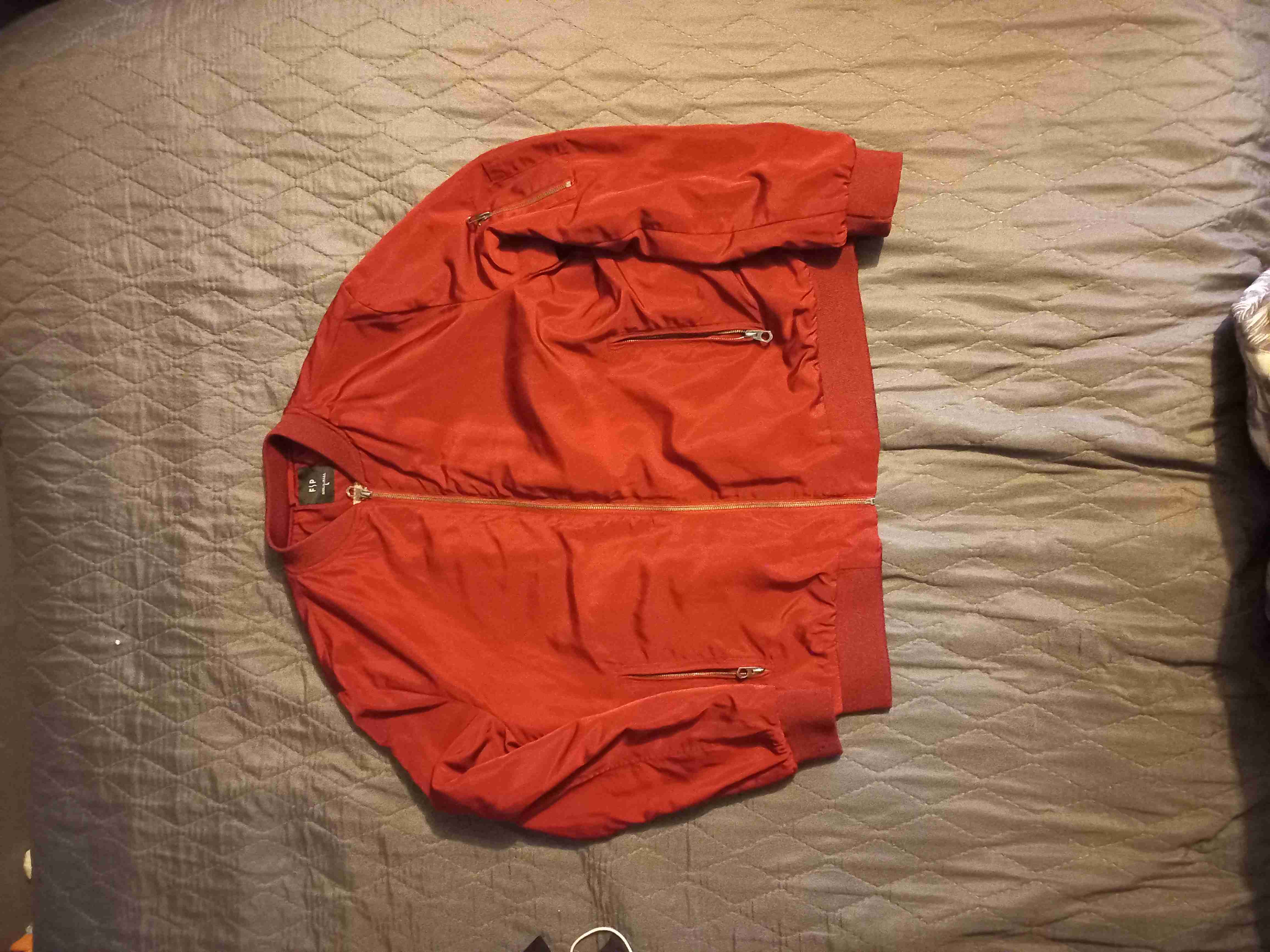 Chaqueta bomber roja F&P
