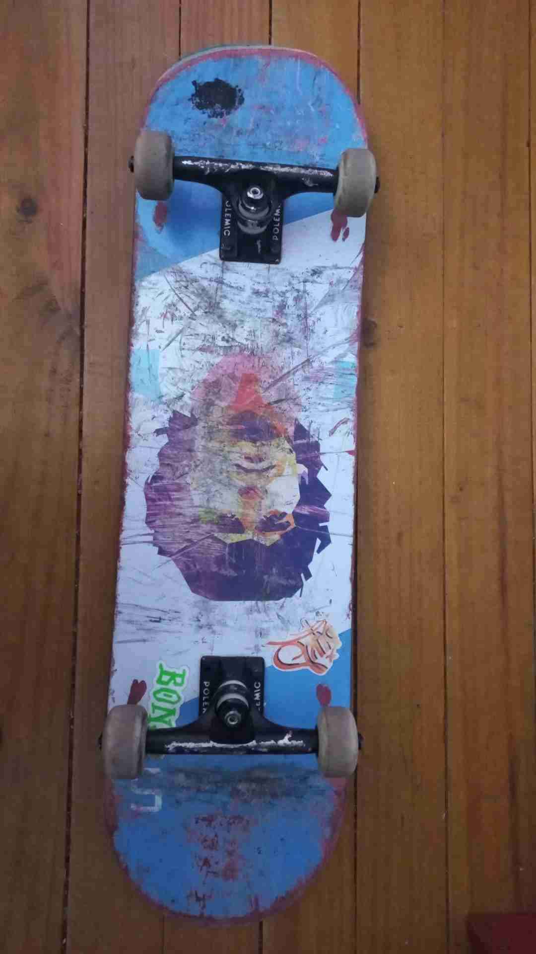 Tabla de skateboard camuflaje - miniatura 3