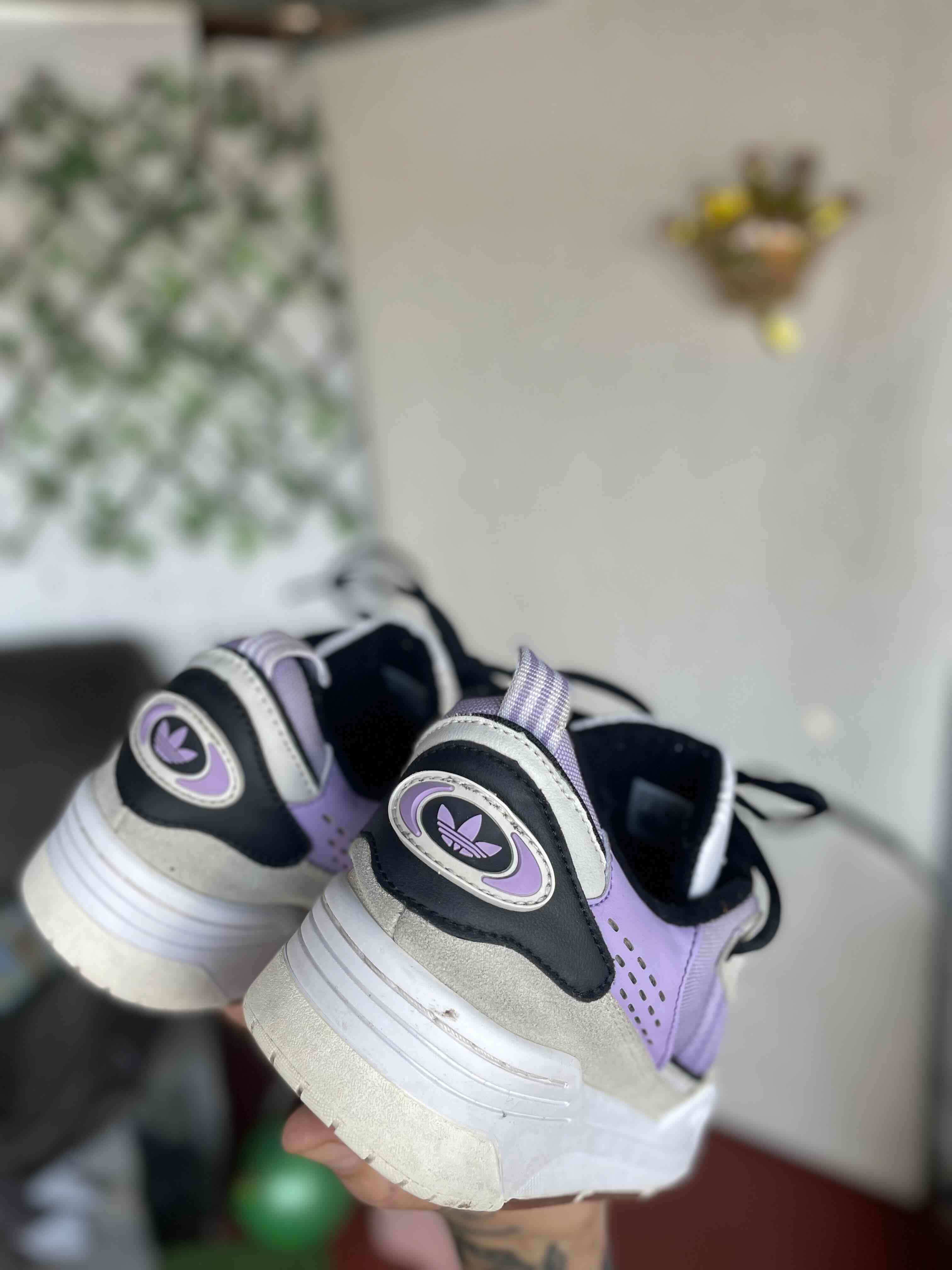 Zapatillas deportivas lavanda y gris - miniatura 3