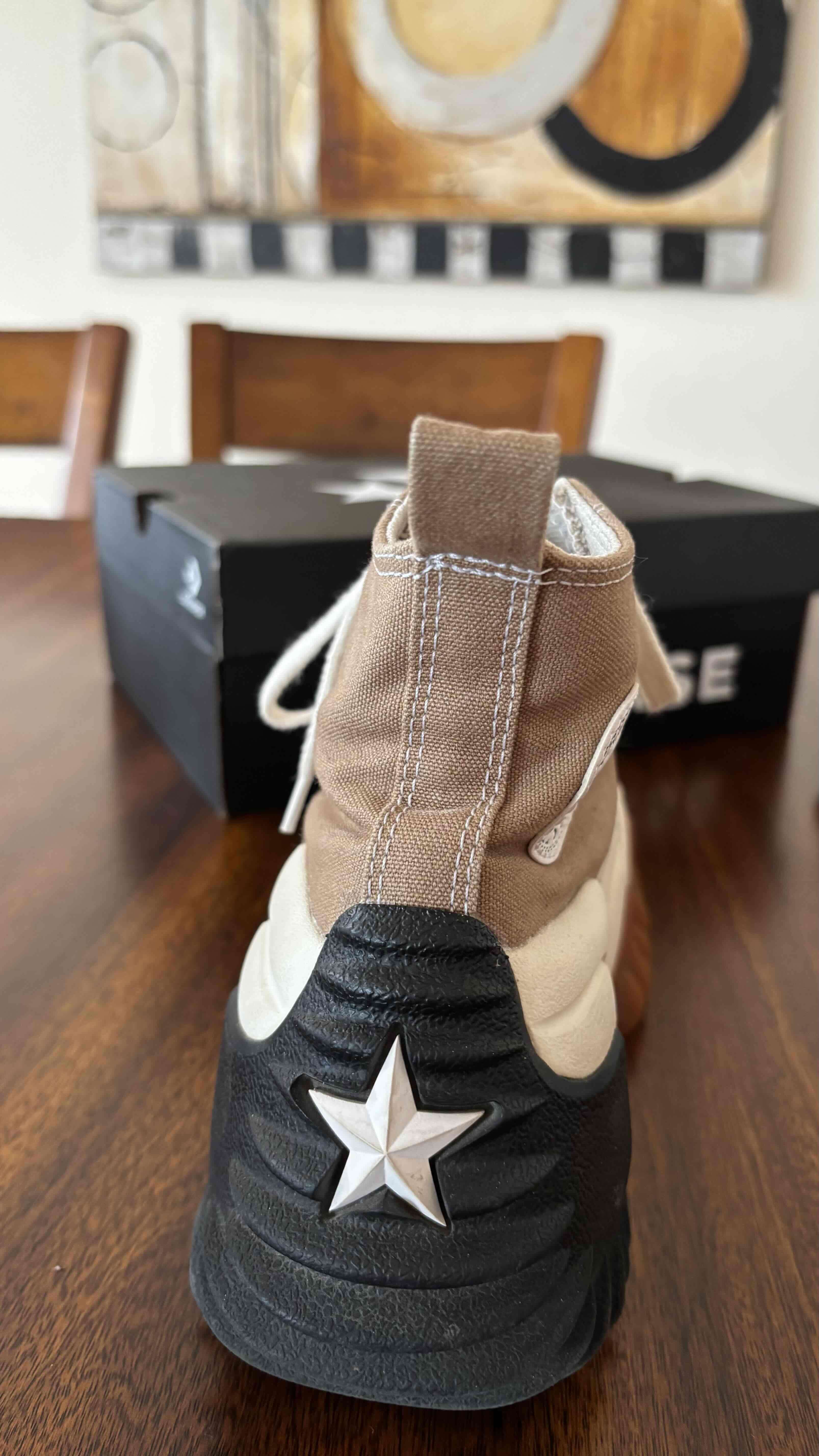 Zapatillas Converse beige altas - miniatura 4