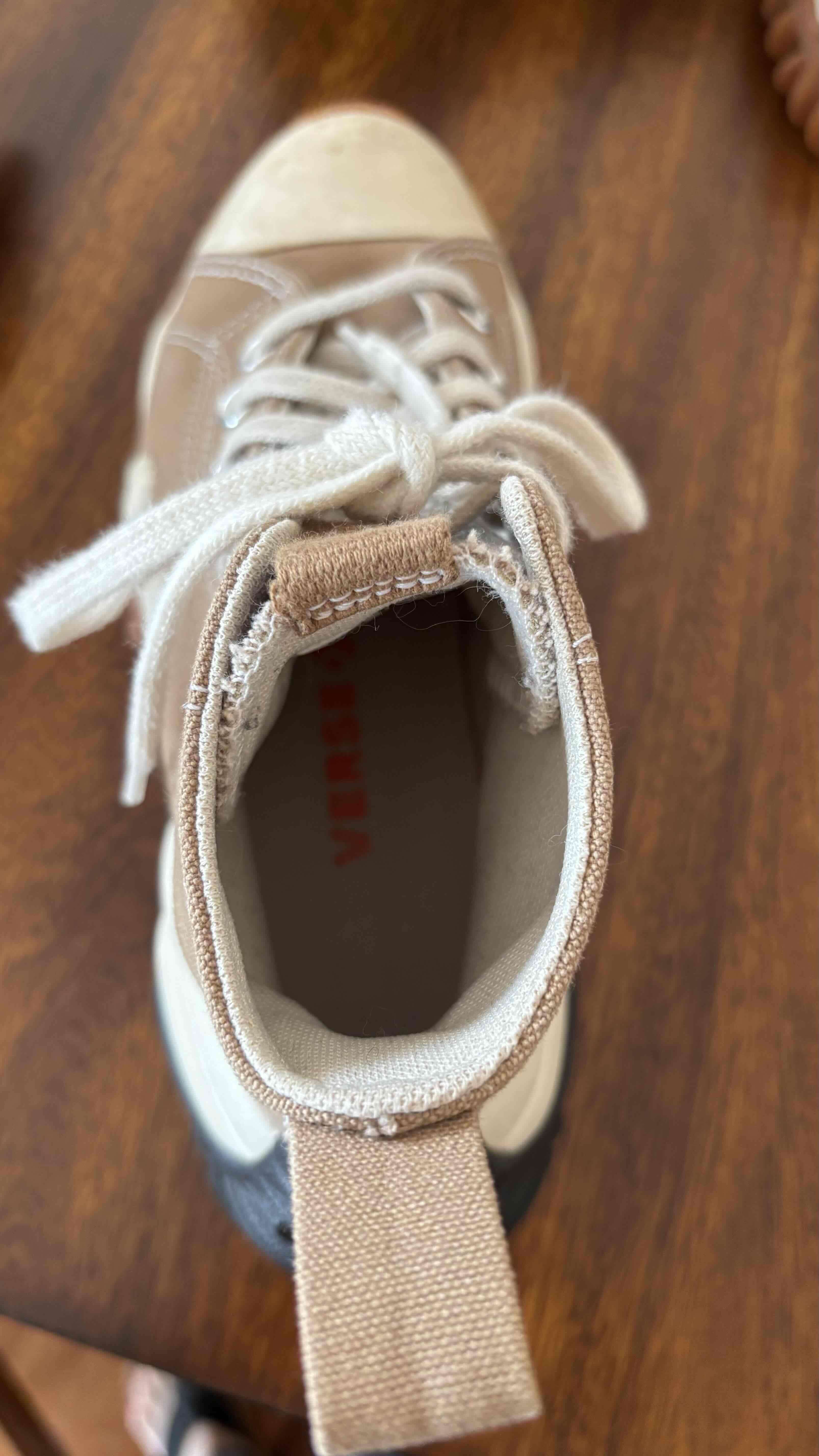 Zapatillas Converse beige altas - miniatura 5