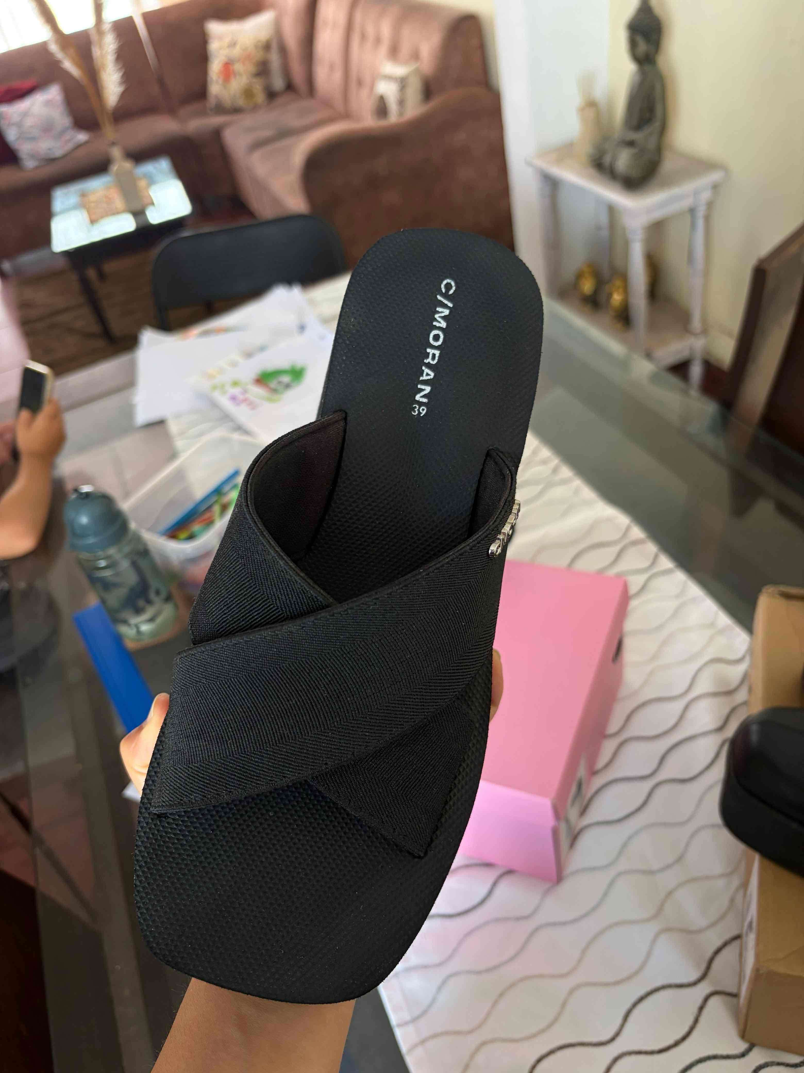 Sandalias negras Cmoran - miniatura 2