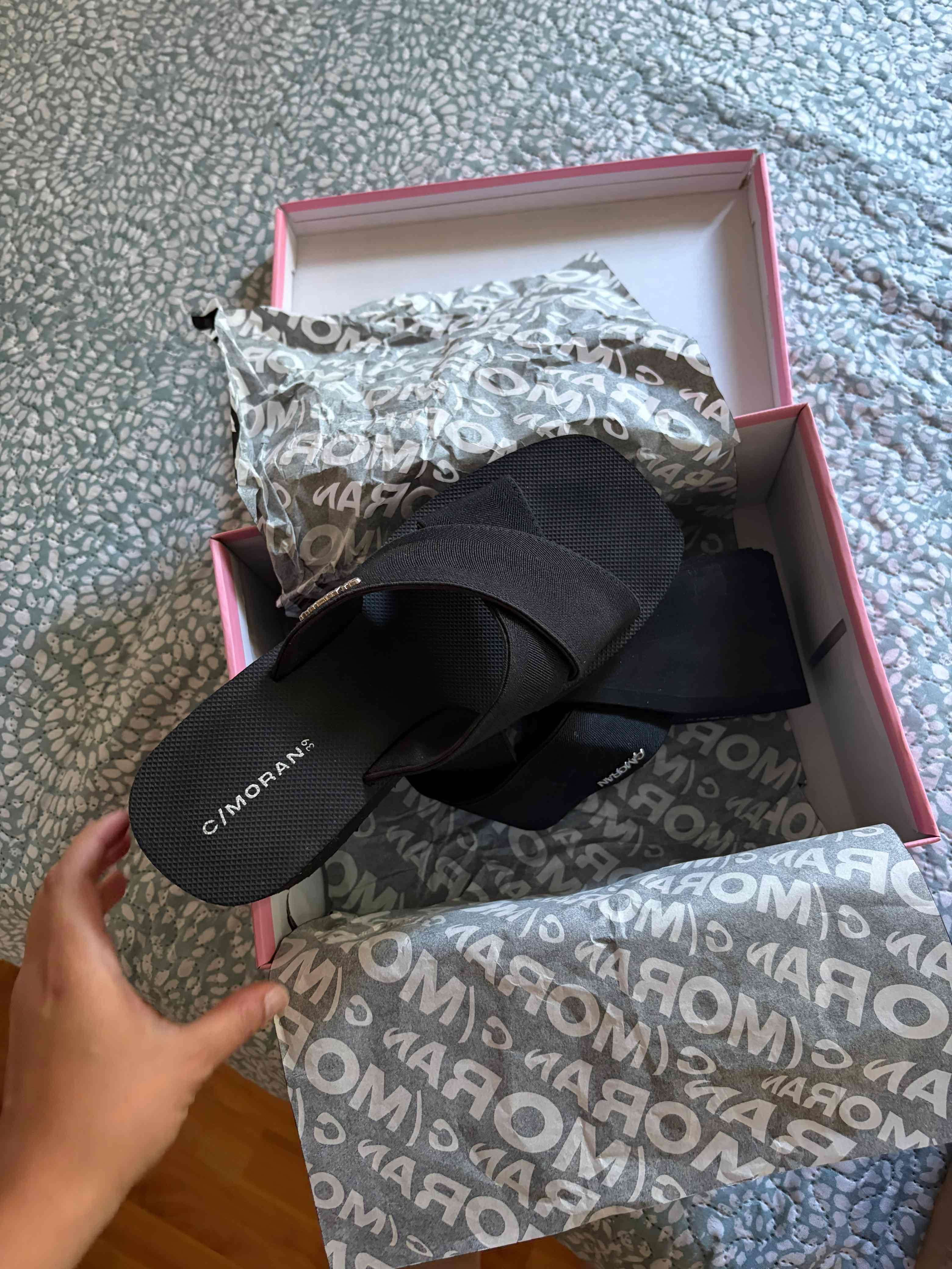 Sandalias negras Cmoran - miniatura 3