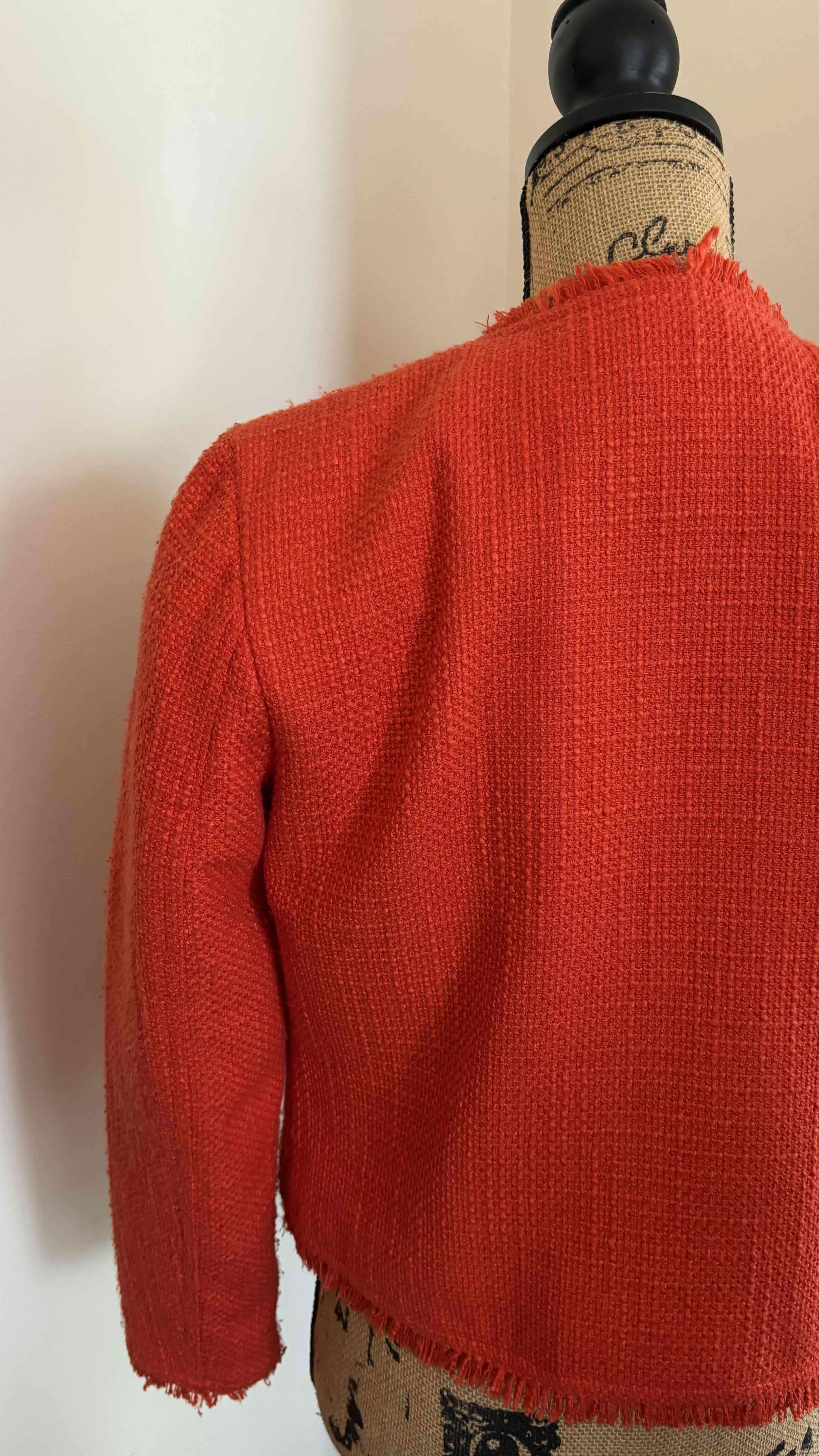 Chaqueta roja de lana - miniatura 2