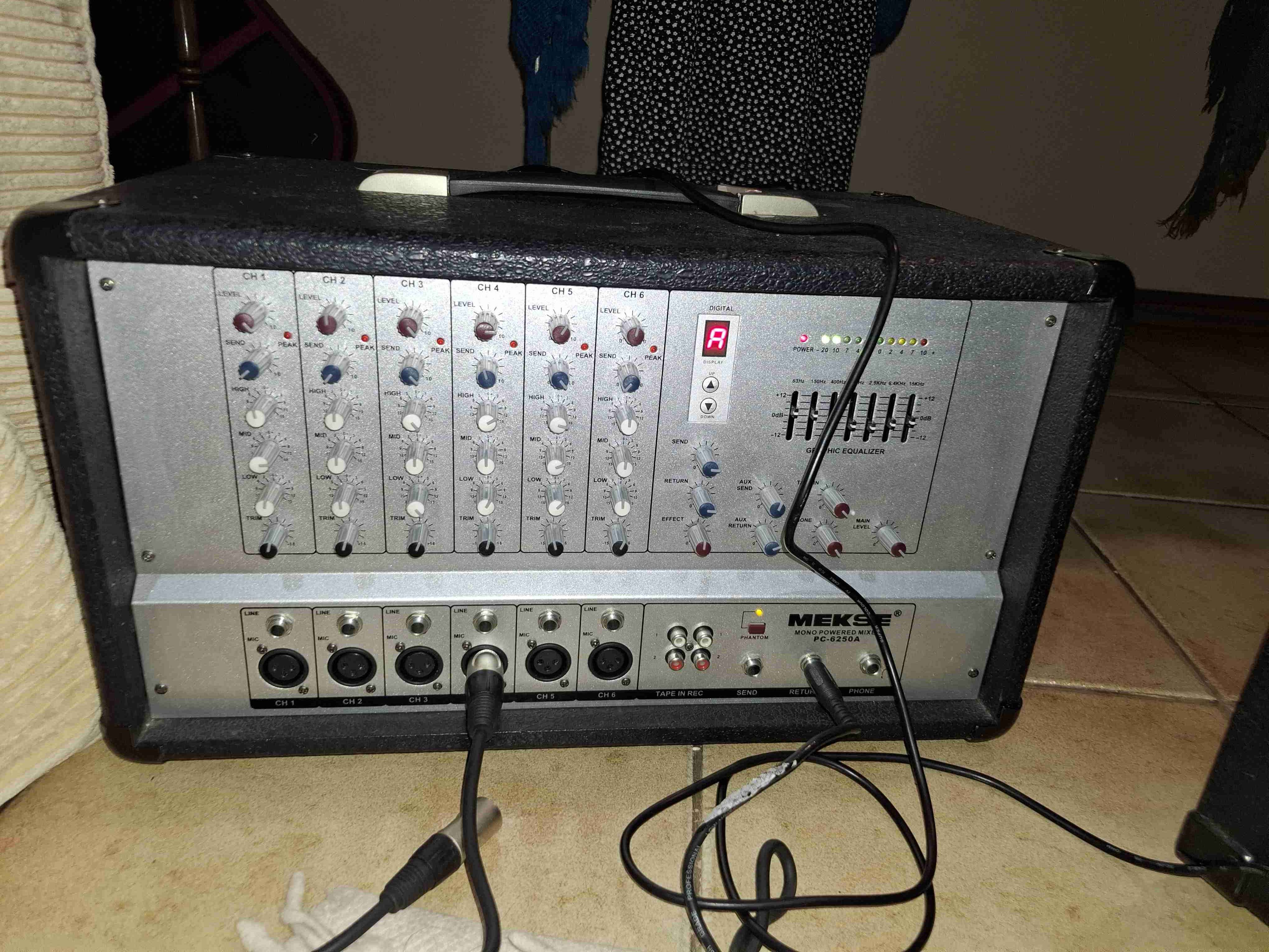 Amplificador mezclador de sonido - miniatura 2