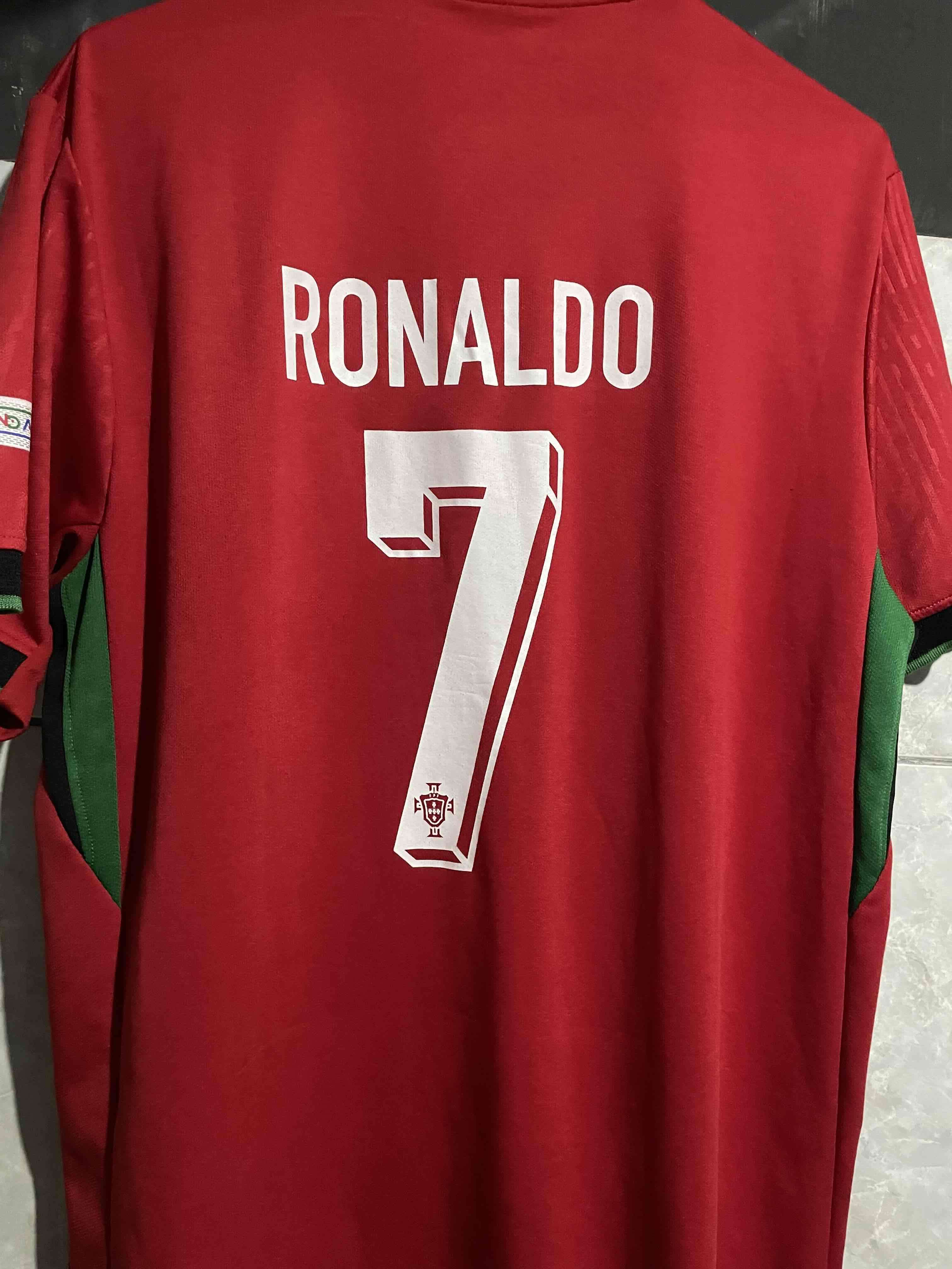 Camiseta Portugal Roja cr7 - miniatura 2